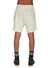 Les Tien Unisex Lightweight French Terry Yacht Short in Ivory
