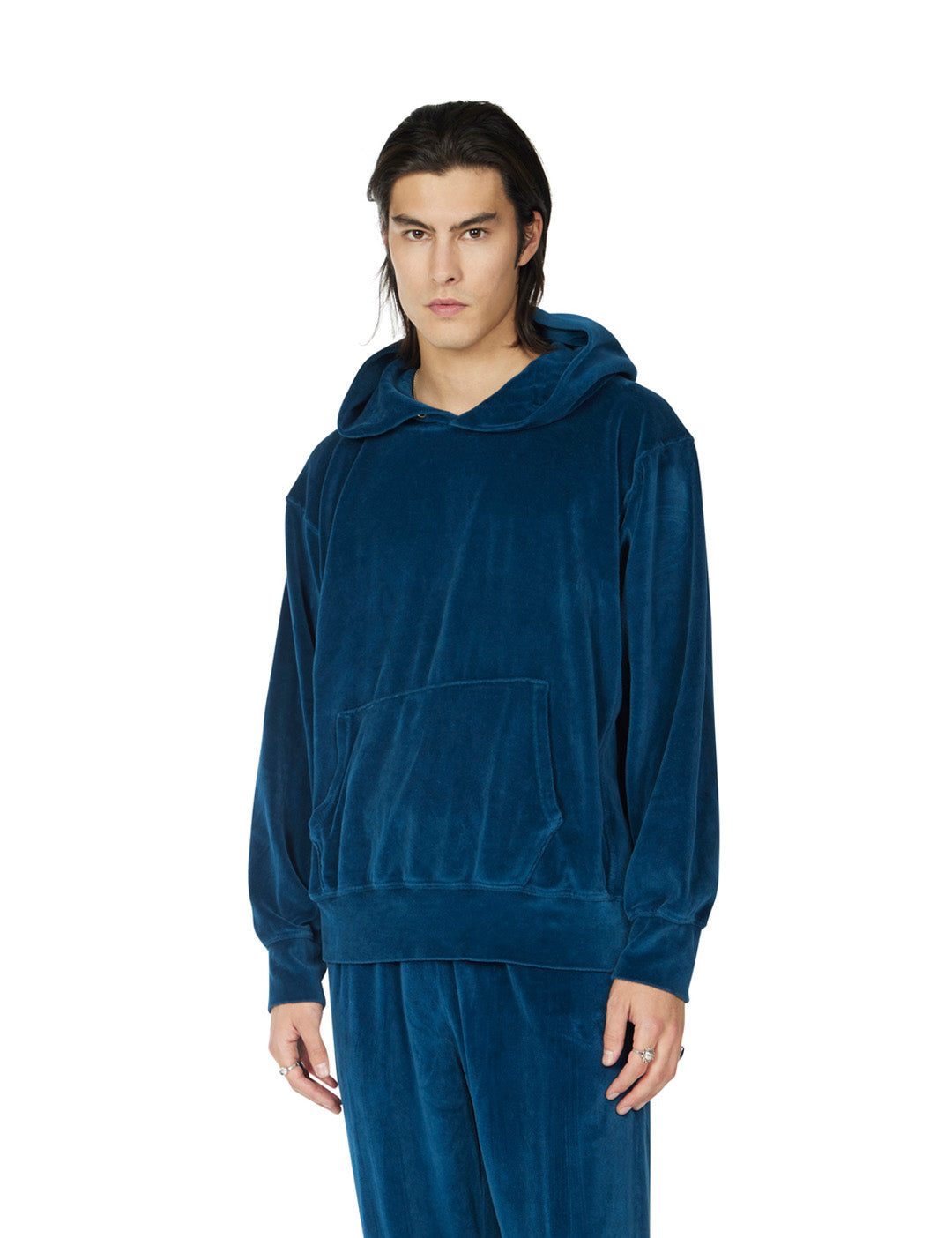 Velour hotsell mens hoodie