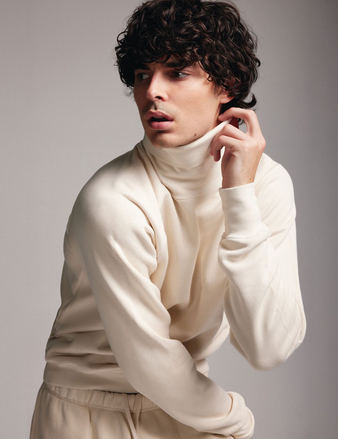 Heavyweight Raglan Turtle Neck