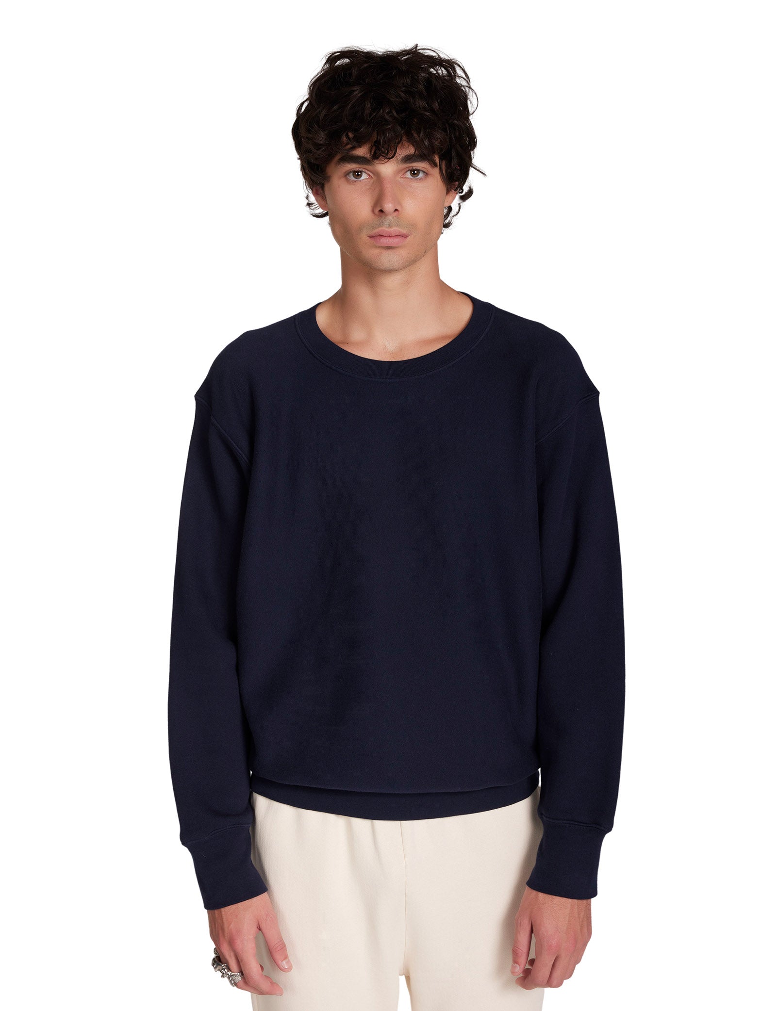 Heavyweight Crew Paradis3 Get High Crewneck L Navy