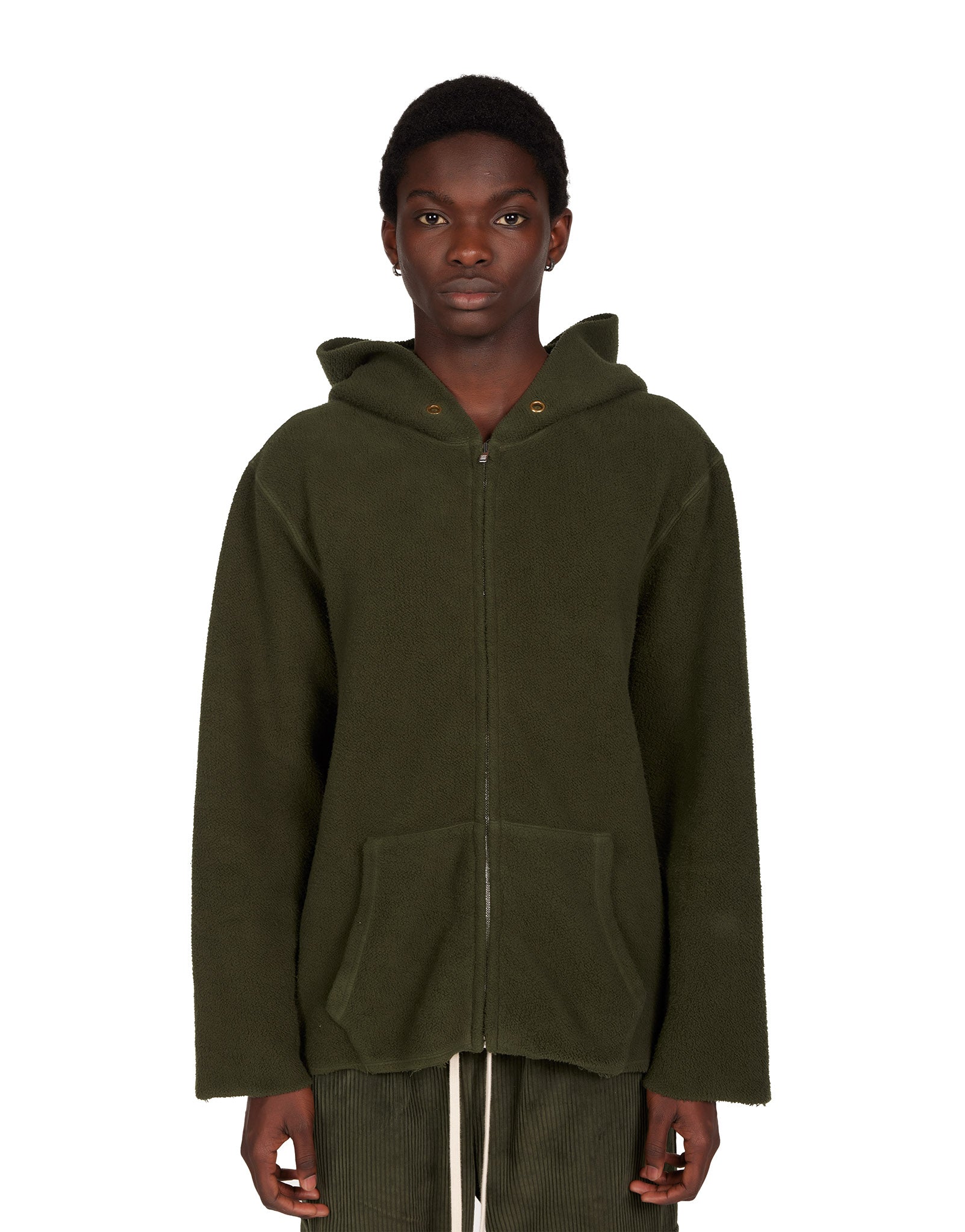 Heavyweight Inside Out Raw Zip Hoodie