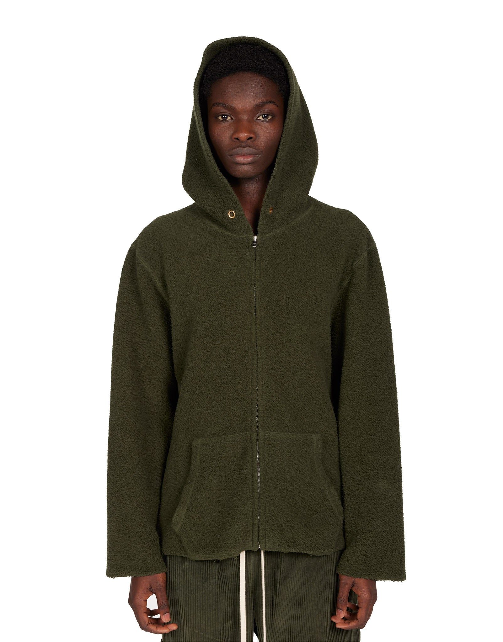 Heavyweight Inside Out Raw Zip Hoodie