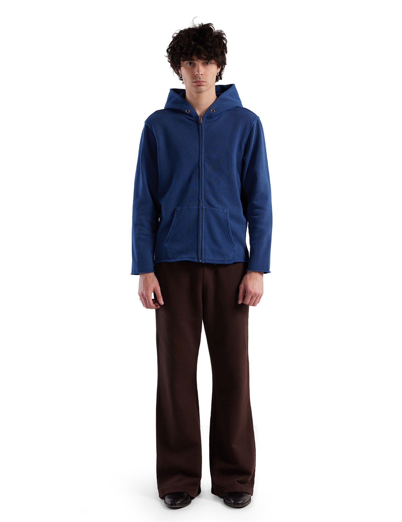 Heavyweight Raw Zip Hoodie