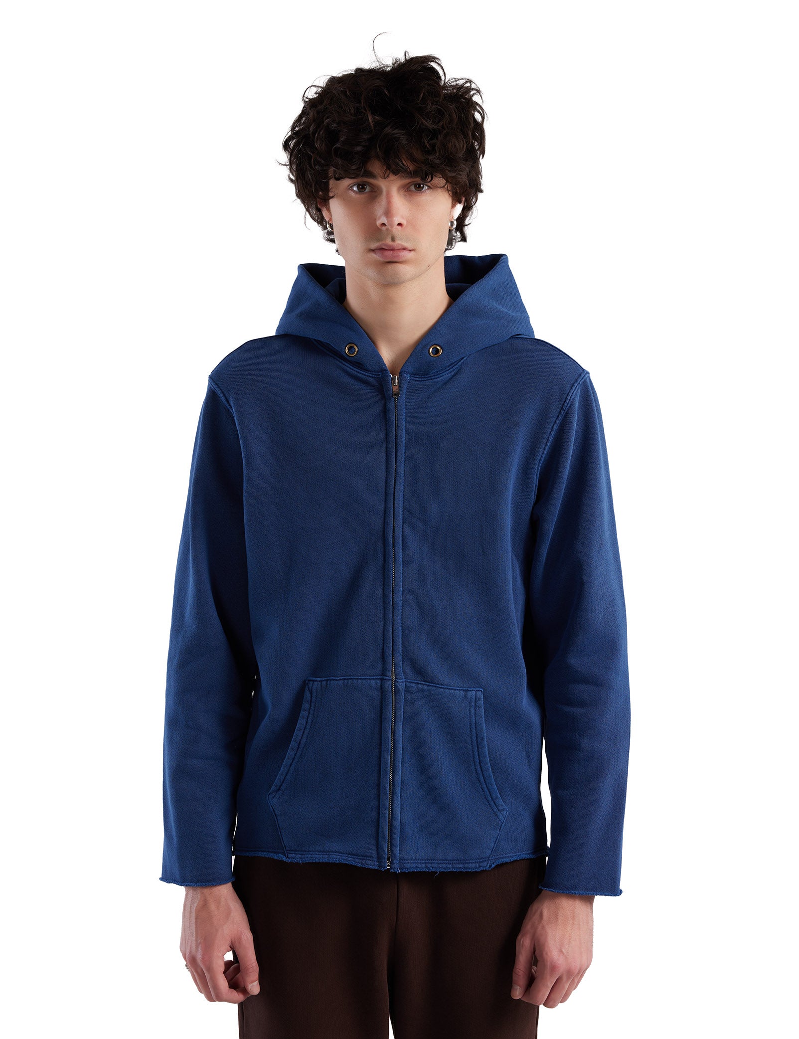 Heavyweight Raw Zip Hoodie