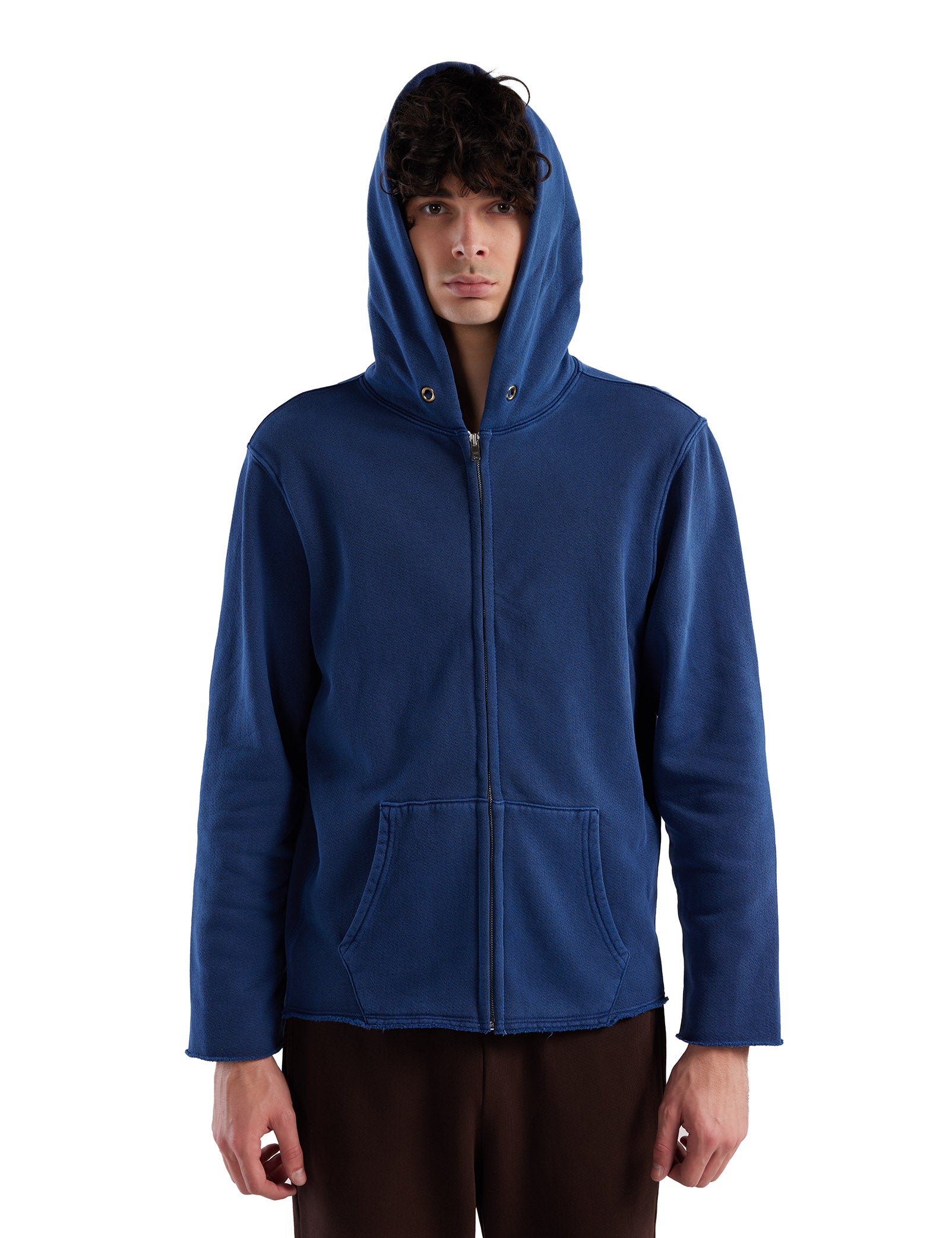 Heavyweight Raw Zip Hoodie