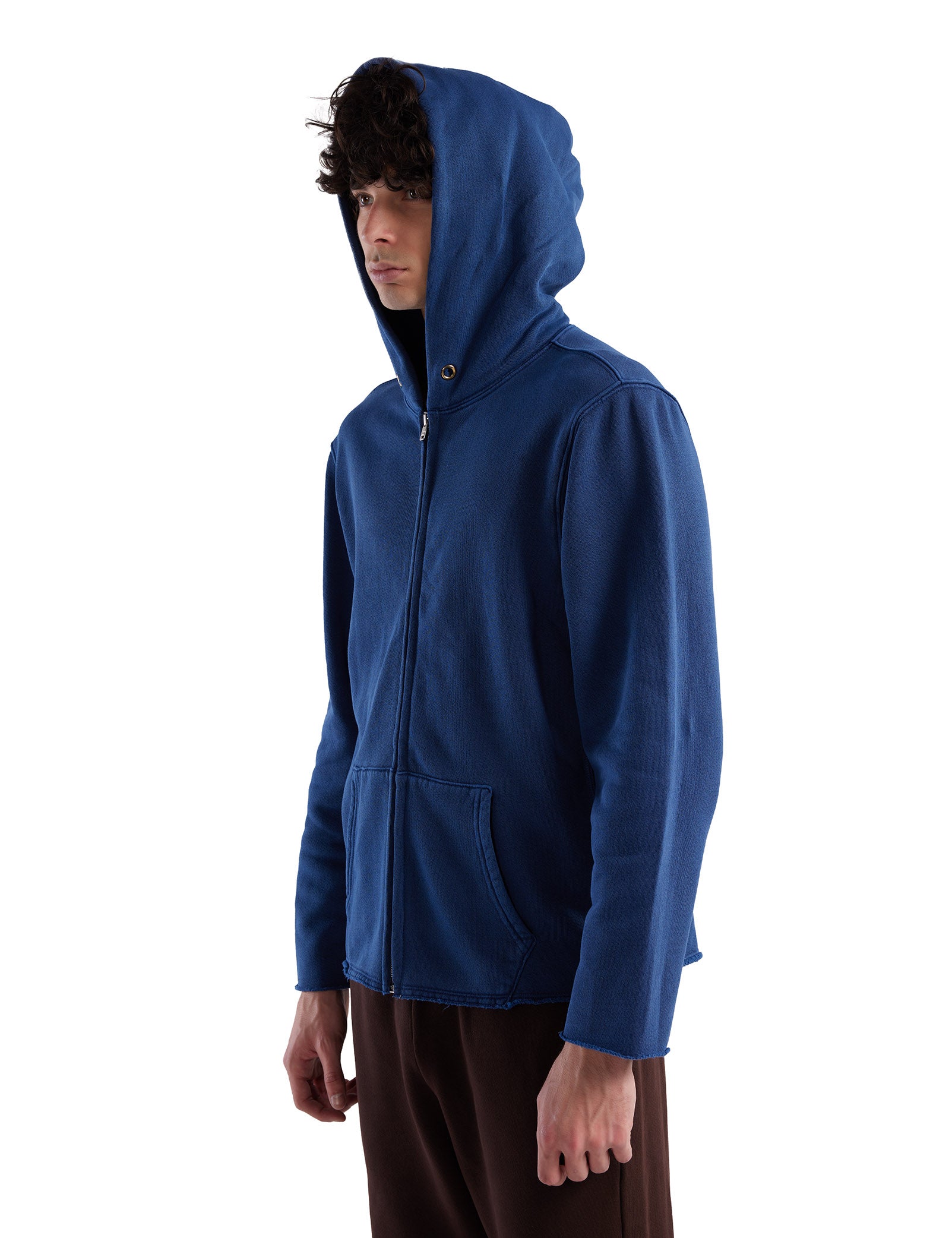 Heavyweight Raw Zip Hoodie