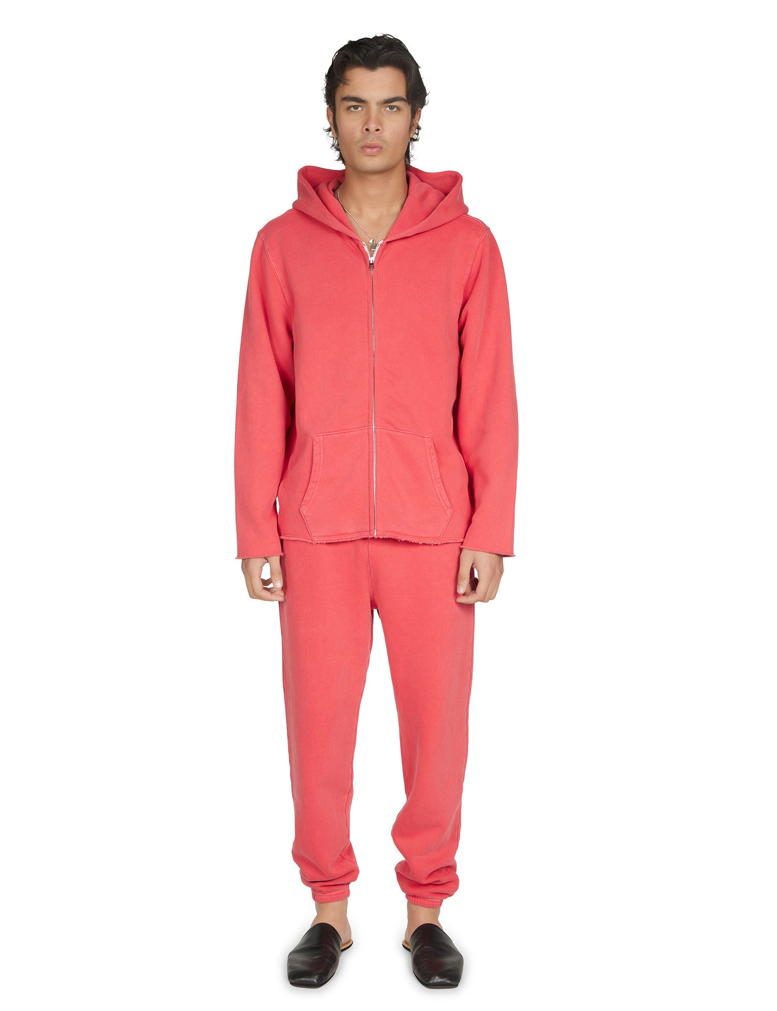 Heavyweight Raw Zip Hoodie