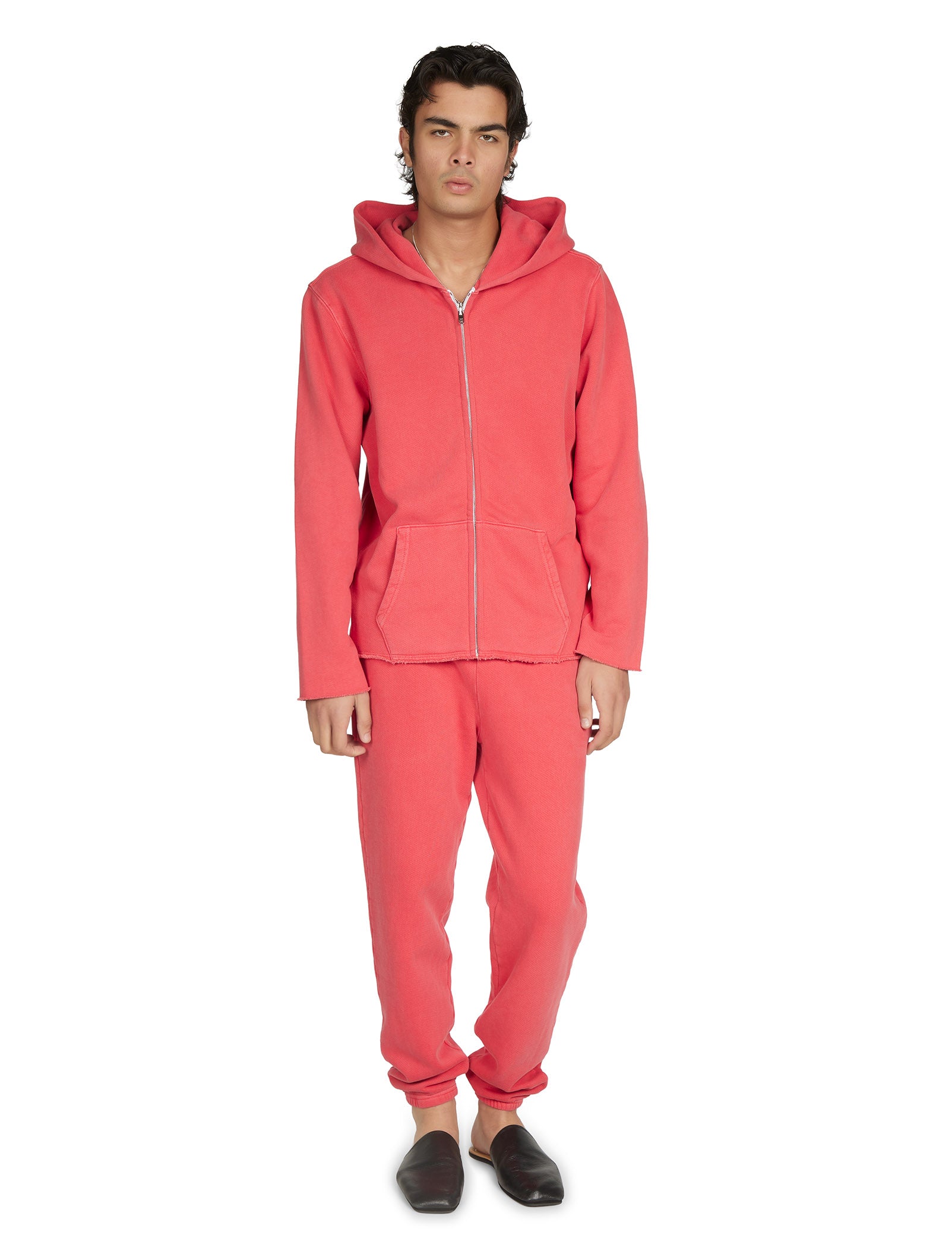 Heavyweight Raw Zip Hoodie