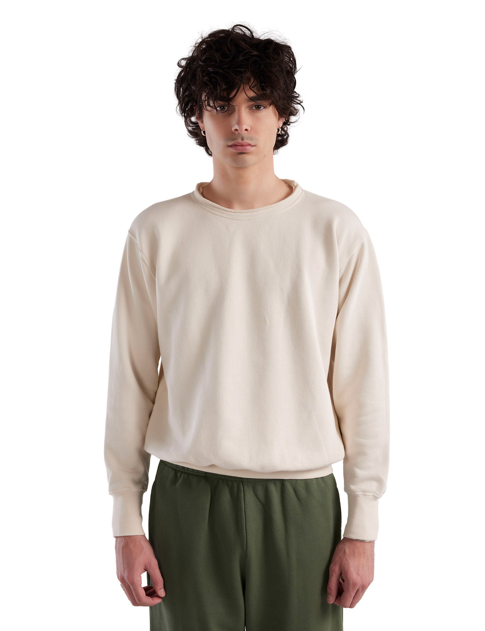 Heavyweight Banded Roll Neck