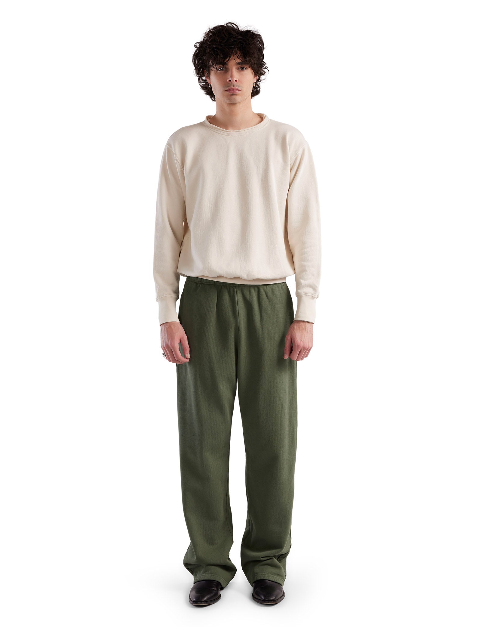 Heavyweight Banded Roll Neck