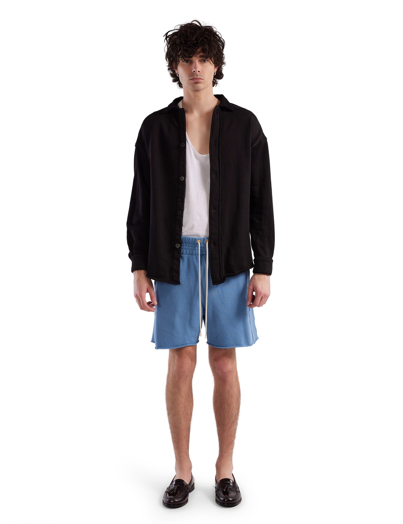 Heavyweight Oversized Button Up