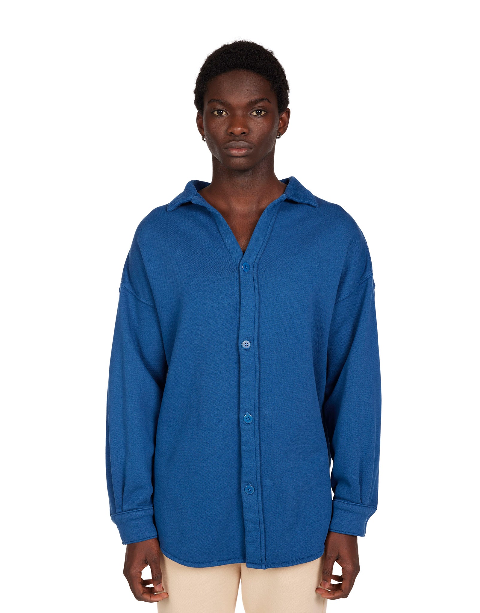 Heavyweight Oversized Button Up