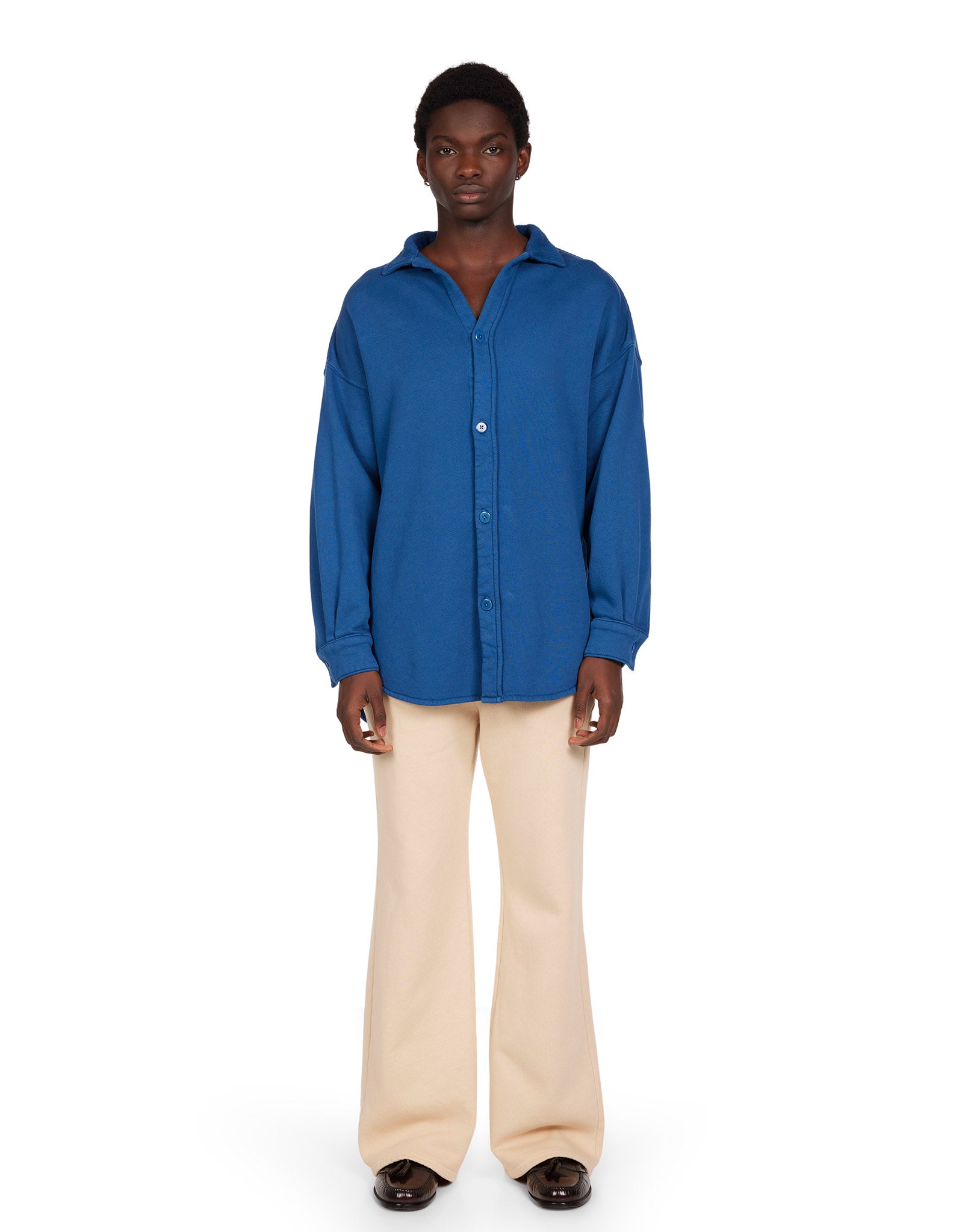 Heavyweight Oversized Button Up