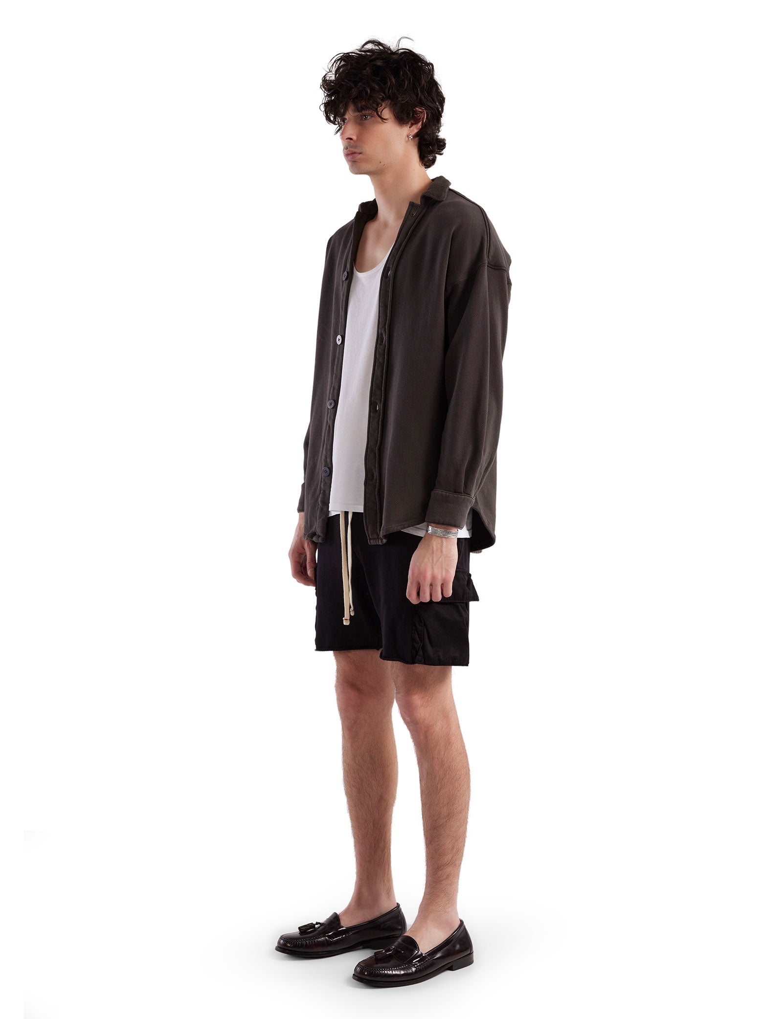 Heavyweight Oversized Button Up