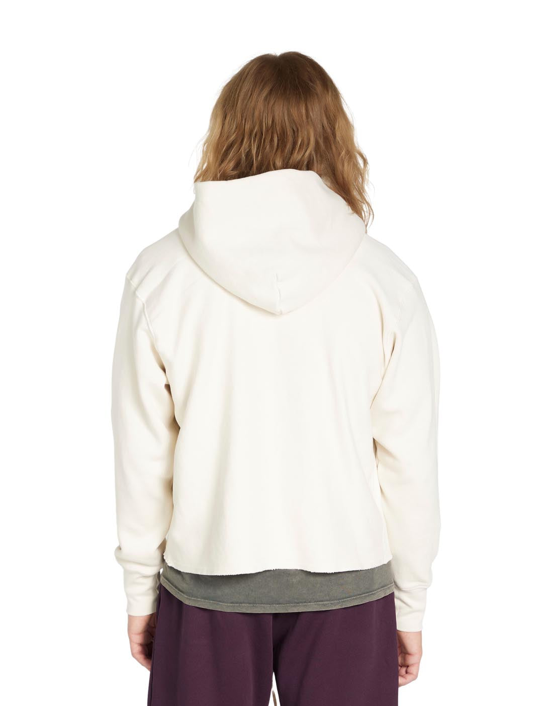 Heavyweight Raw Cropped Hoodie – L E S T I E N