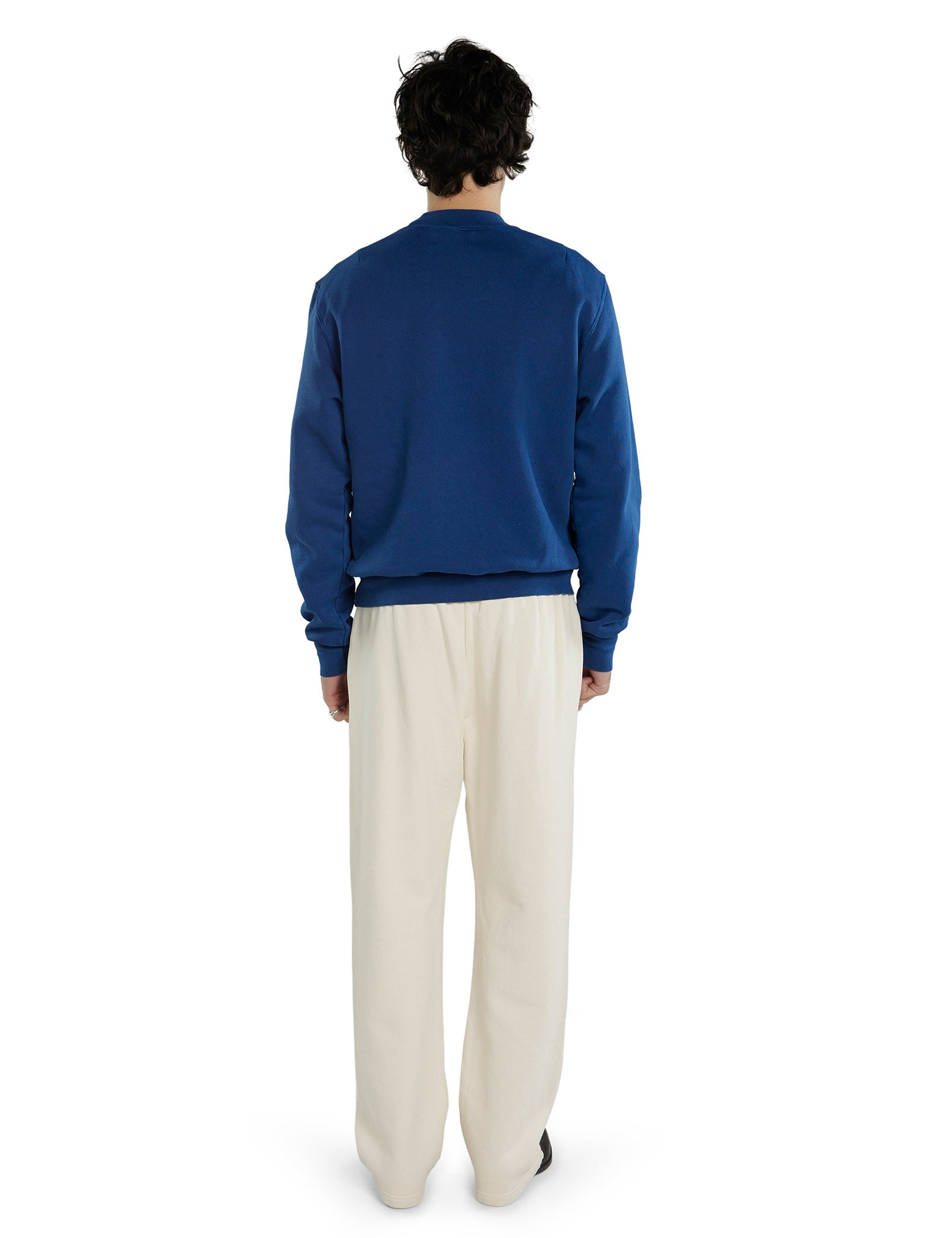 Heavyweight Banded Polo Mock Neck