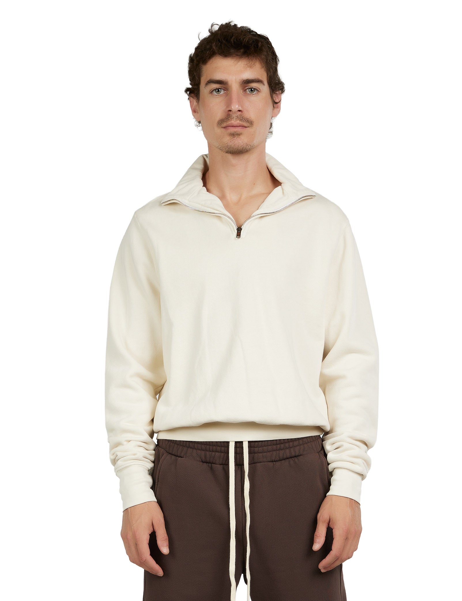 Heavyweight Banded Yacht Half Zip