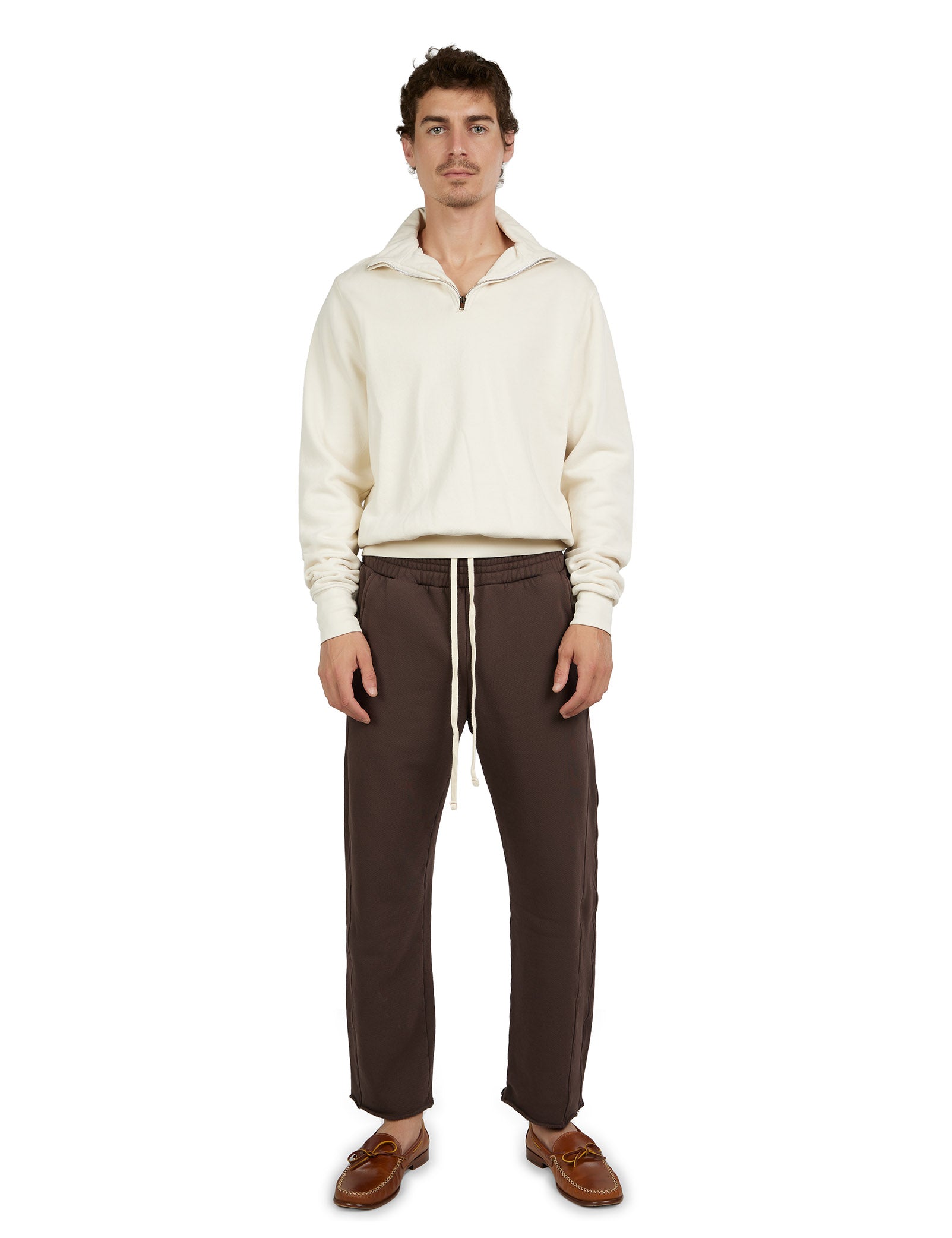 Heavyweight Banded Yacht Half Zip
