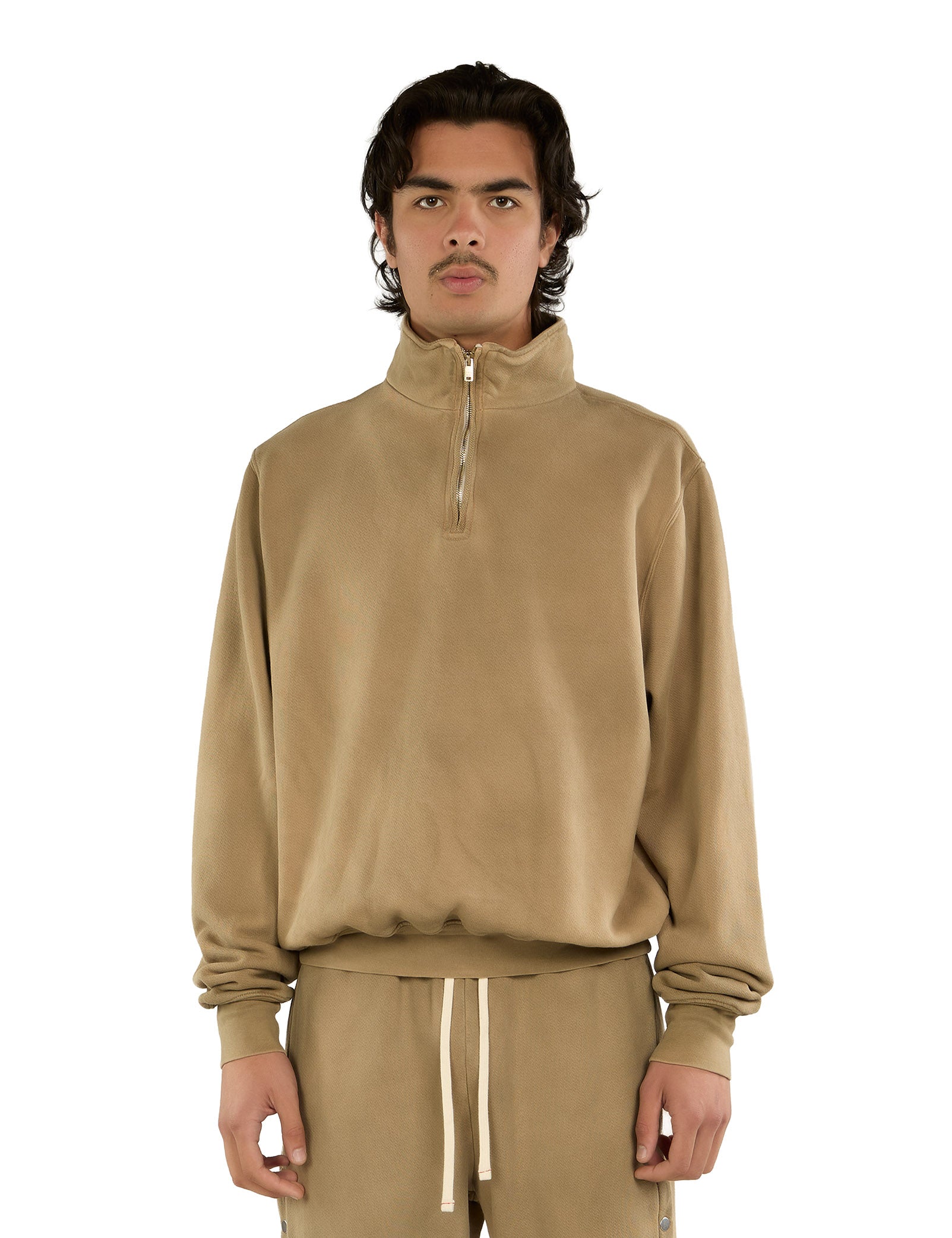 Heavyweight Banded Yacht Half Zip