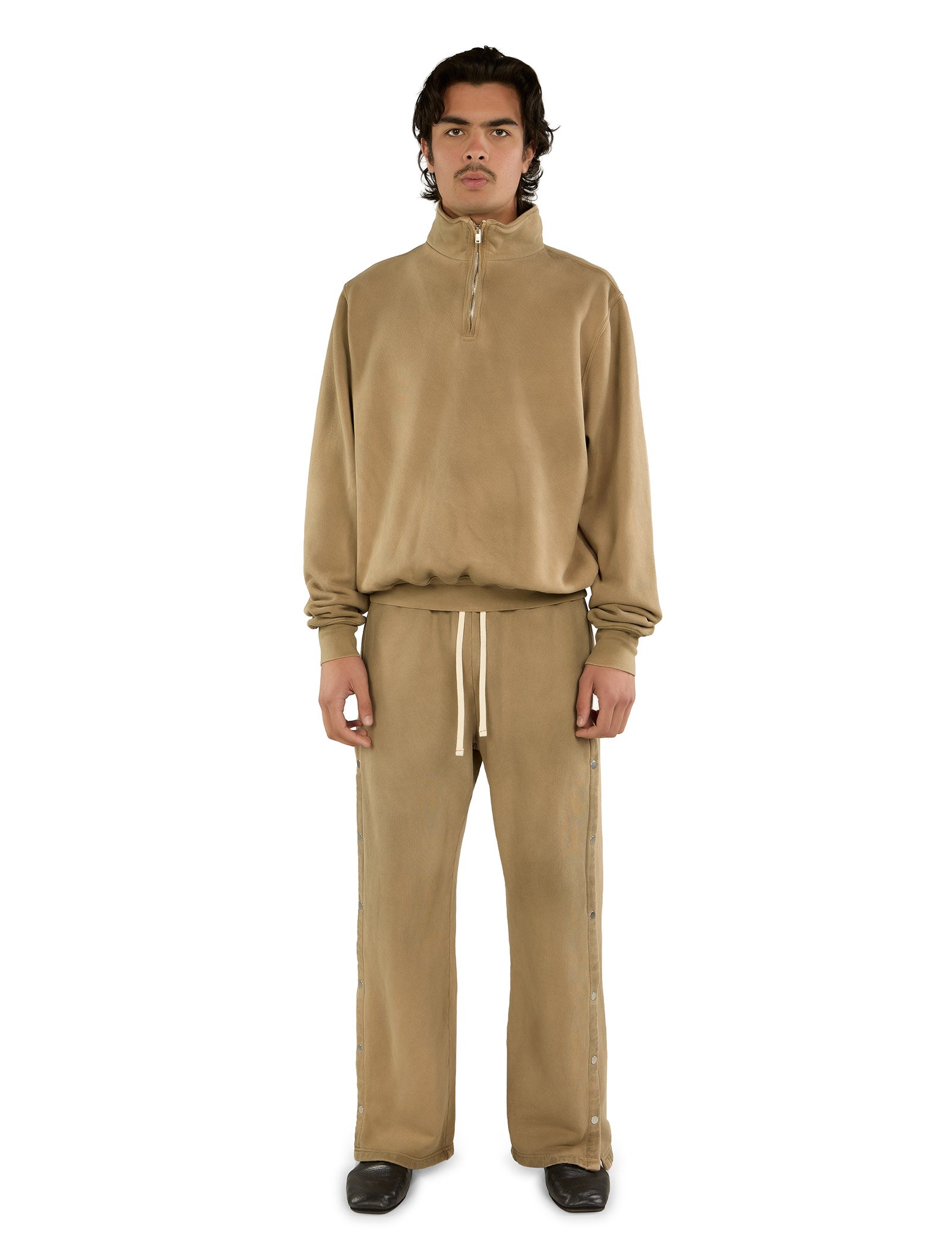 Heavyweight Banded Yacht Half Zip
