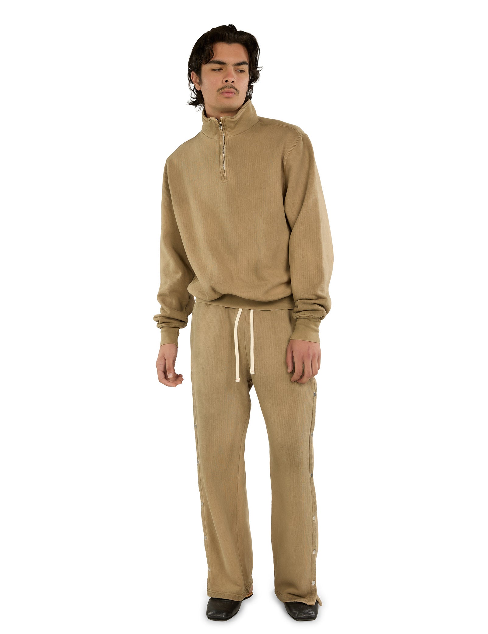 Heavyweight Banded Yacht Half Zip