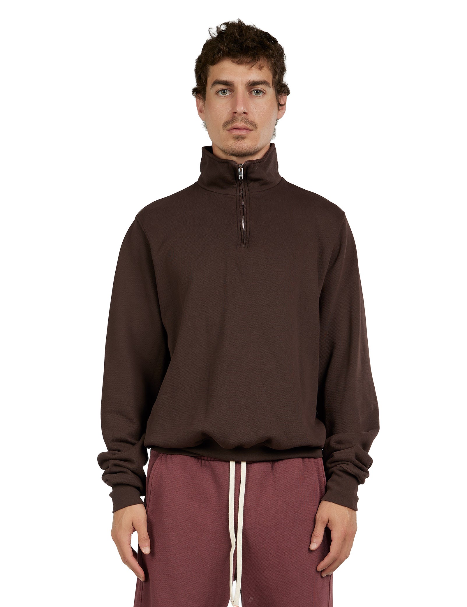 Heavyweight Banded Yacht Half Zip
