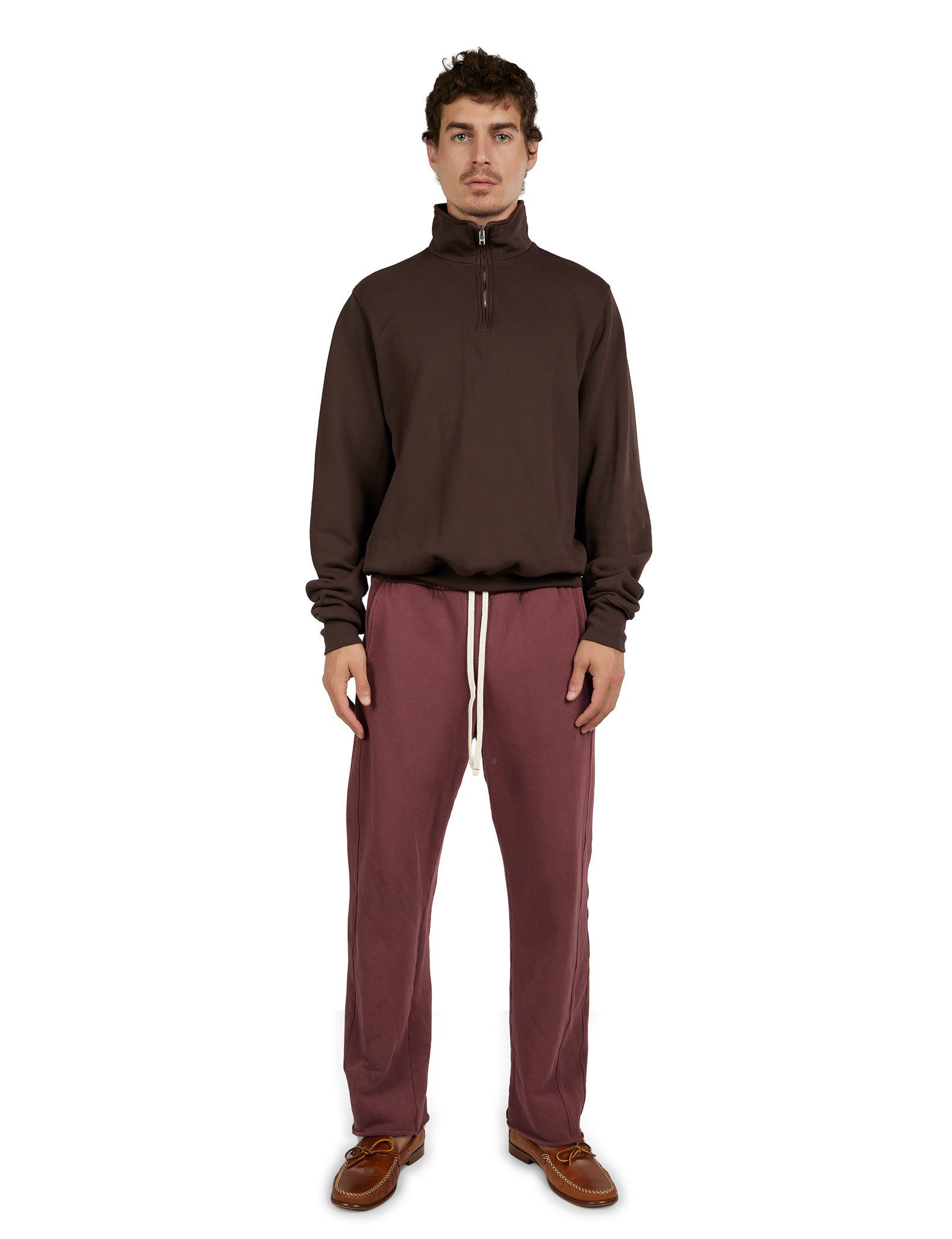 Heavyweight Banded Yacht Half Zip