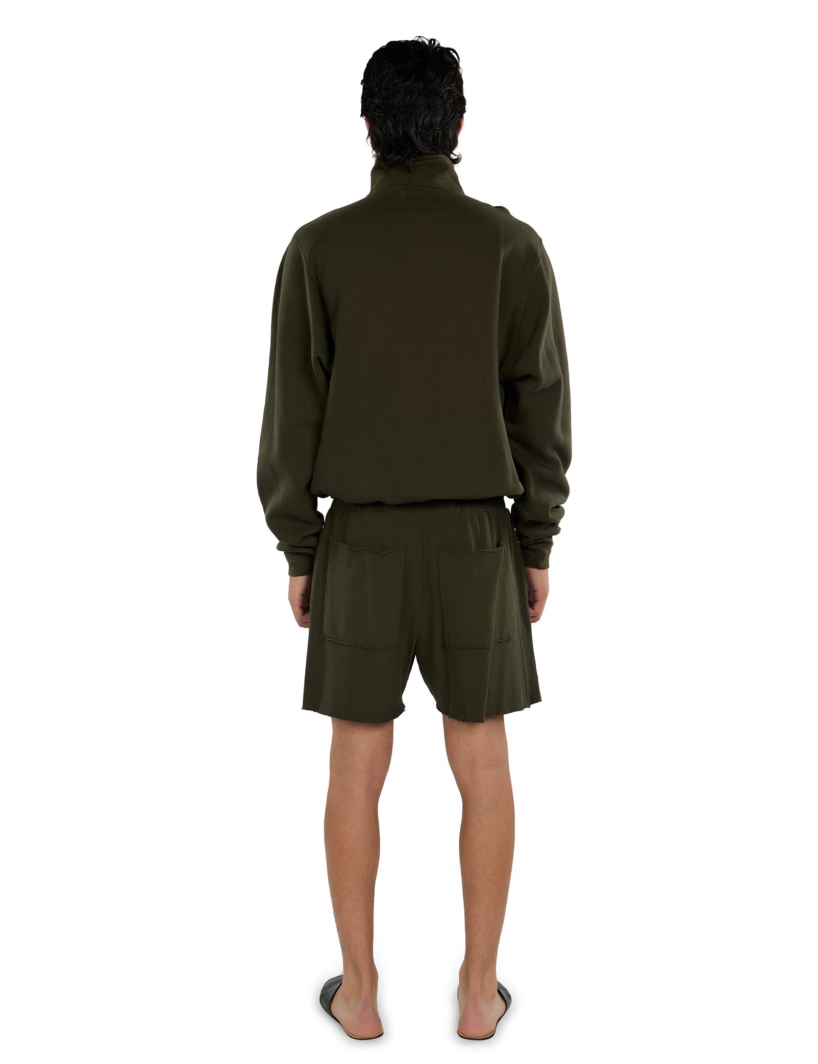 Heavyweight Banded Yacht Half Zip