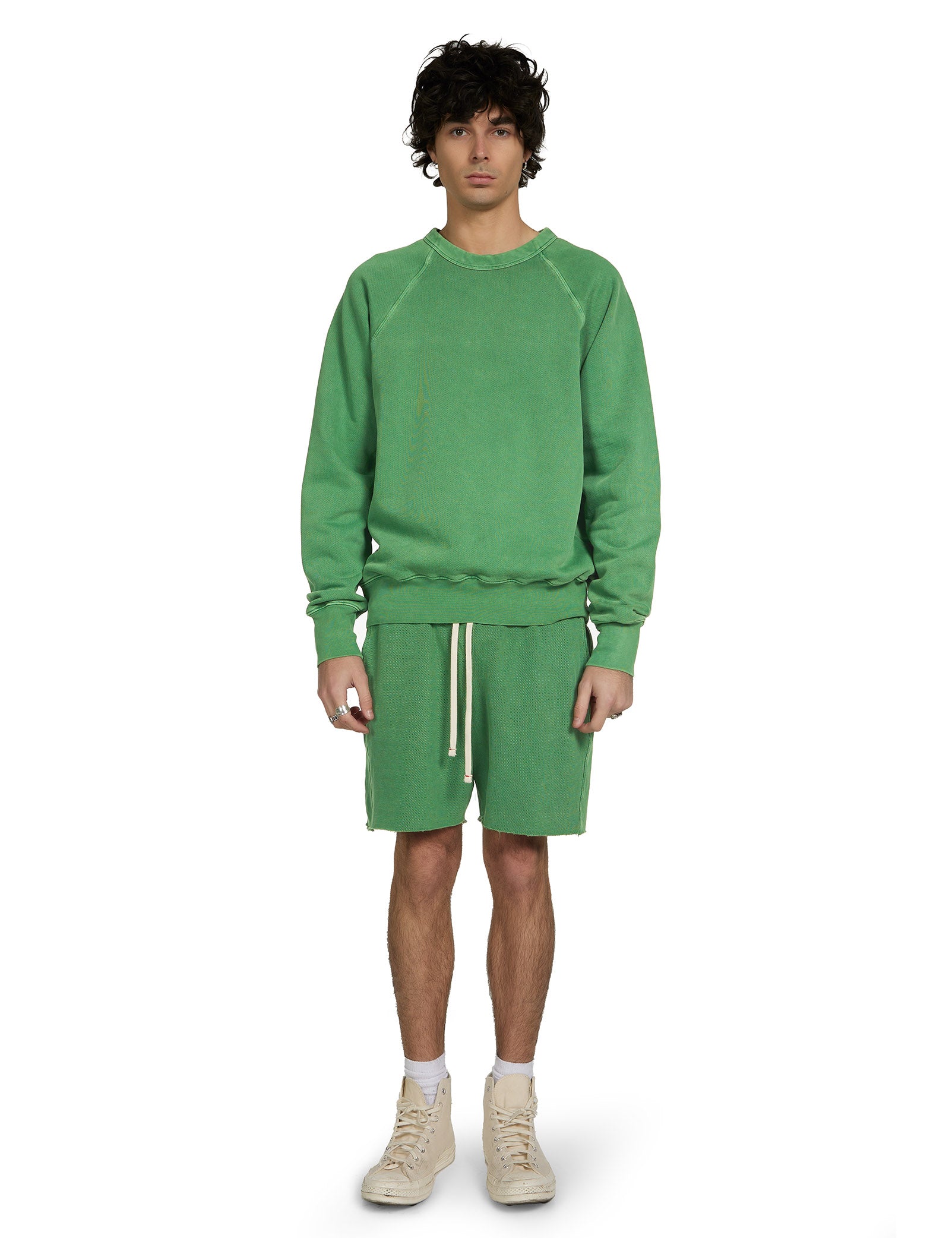 Heavyweight Binded Neck Raglan