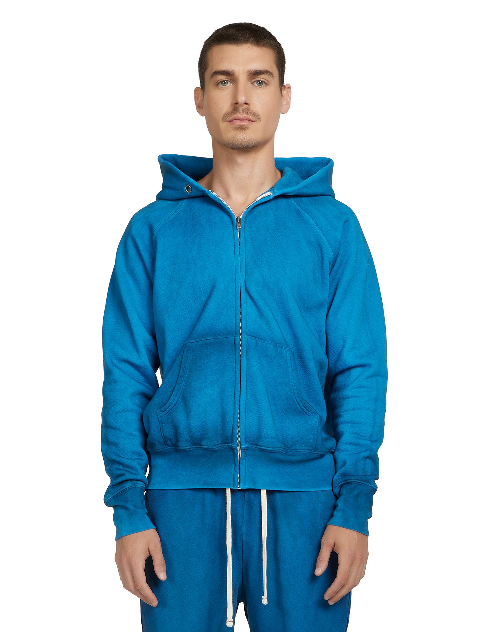Heavyweight Raglan Zip Hoodie
