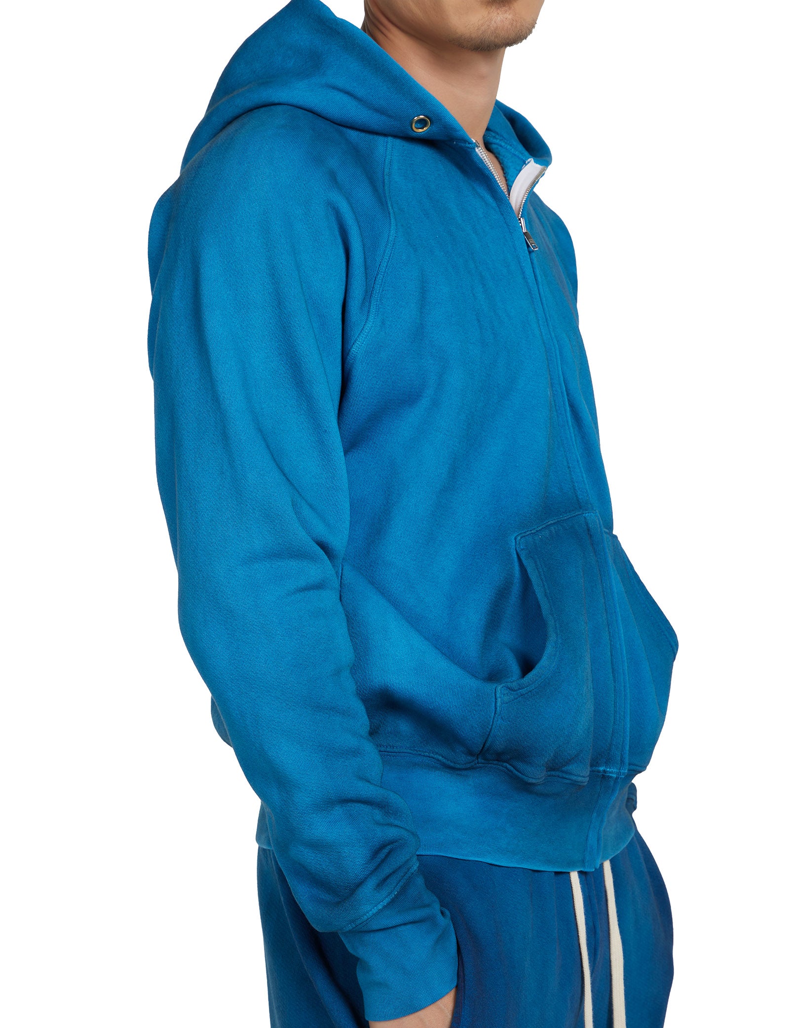 Heavyweight Raglan Zip Hoodie