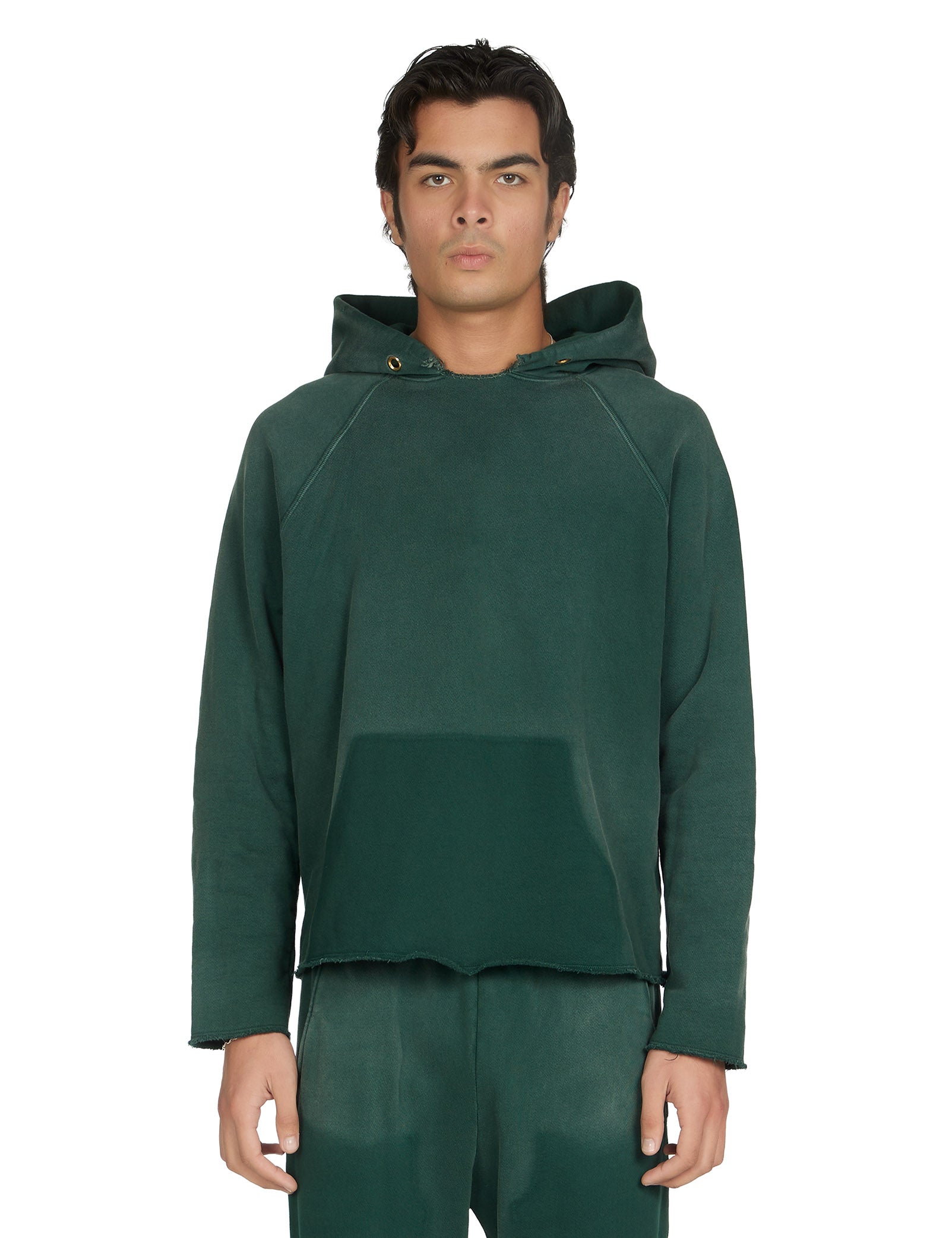 Heavyweight Raw Raglan Hoodie