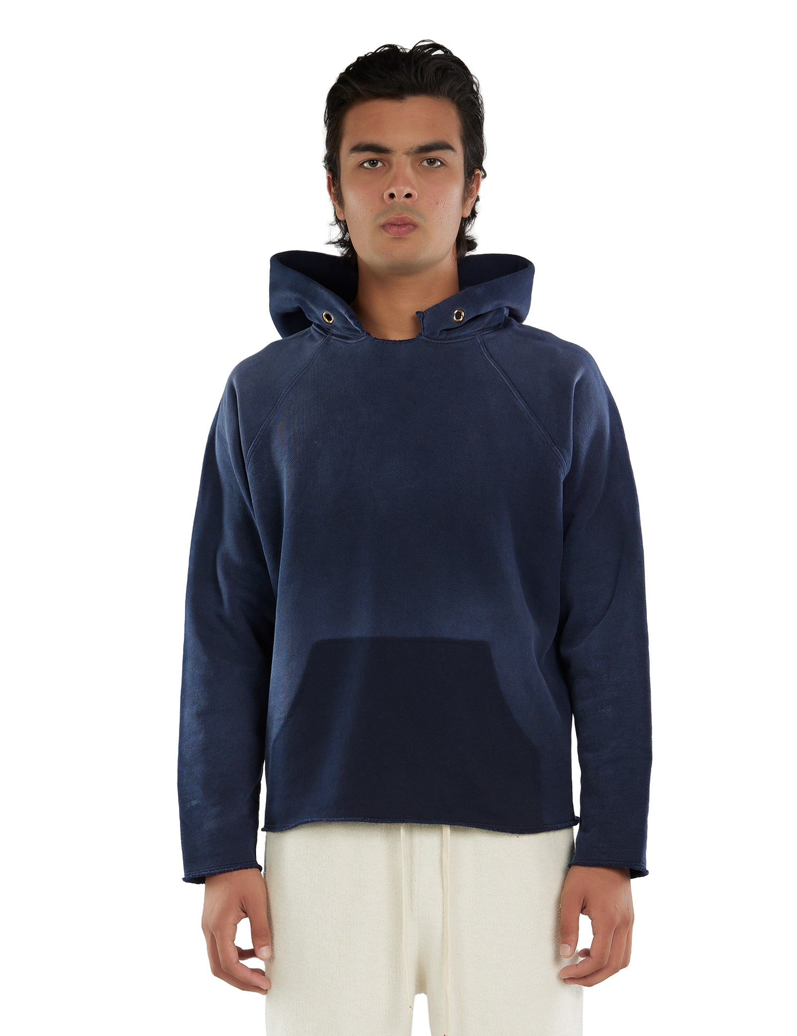 Heavyweight Raw Raglan Hoodie