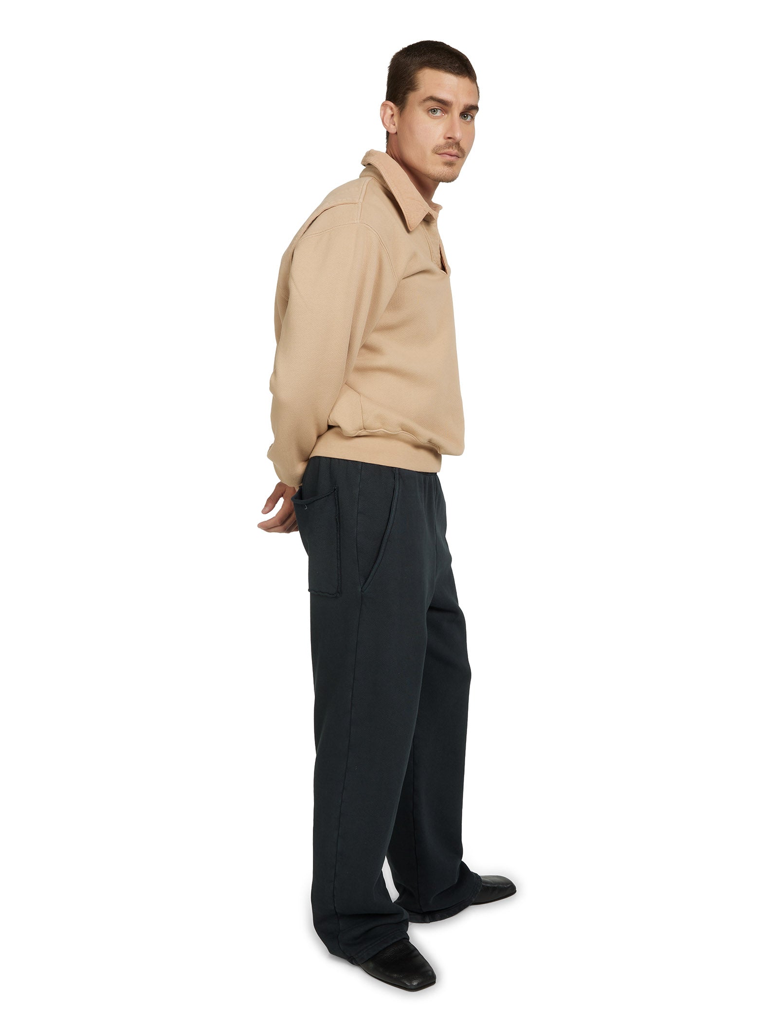 Heavyweight Moto Back Polo