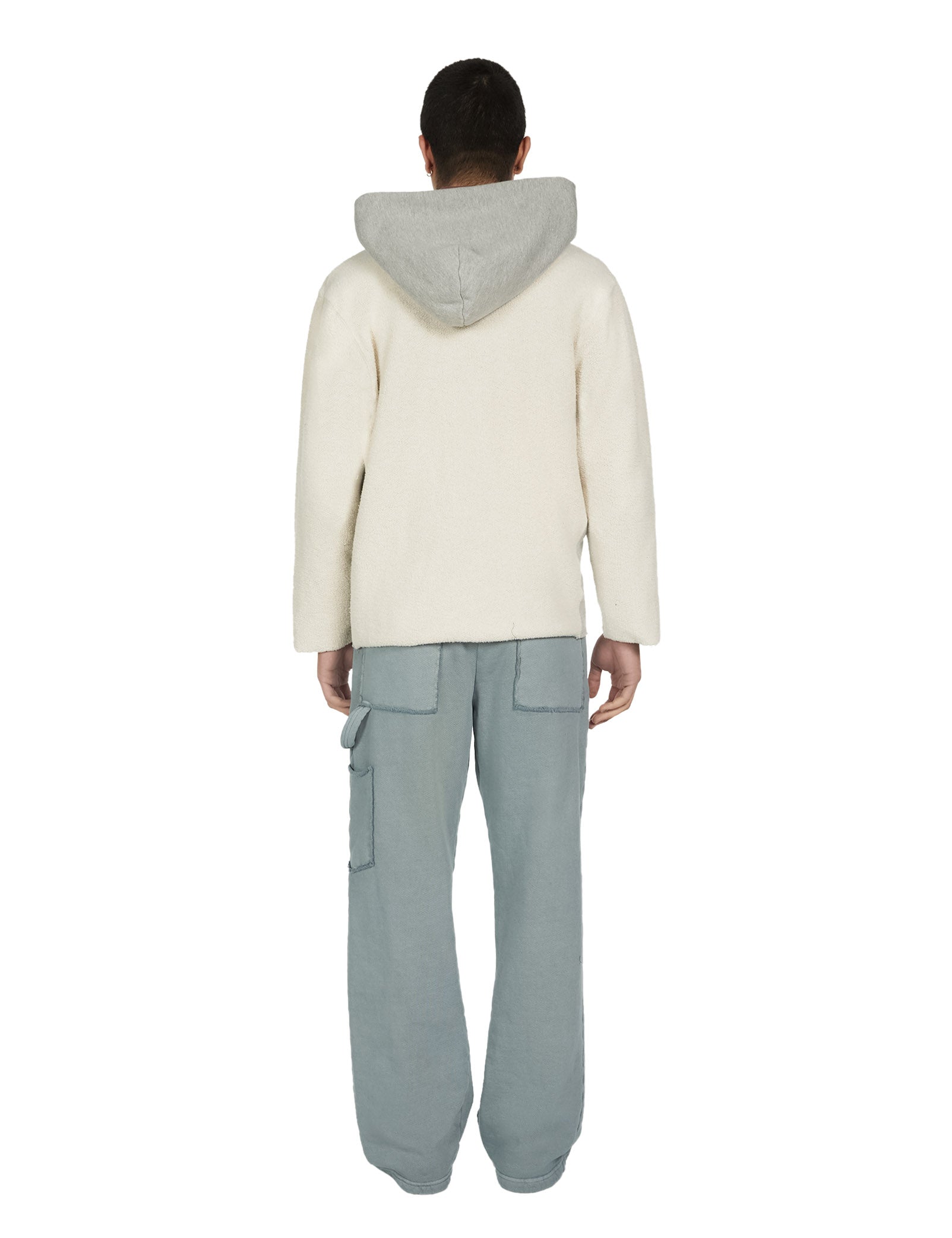 Heavyweight Inside Out Raw Zip Hoodie