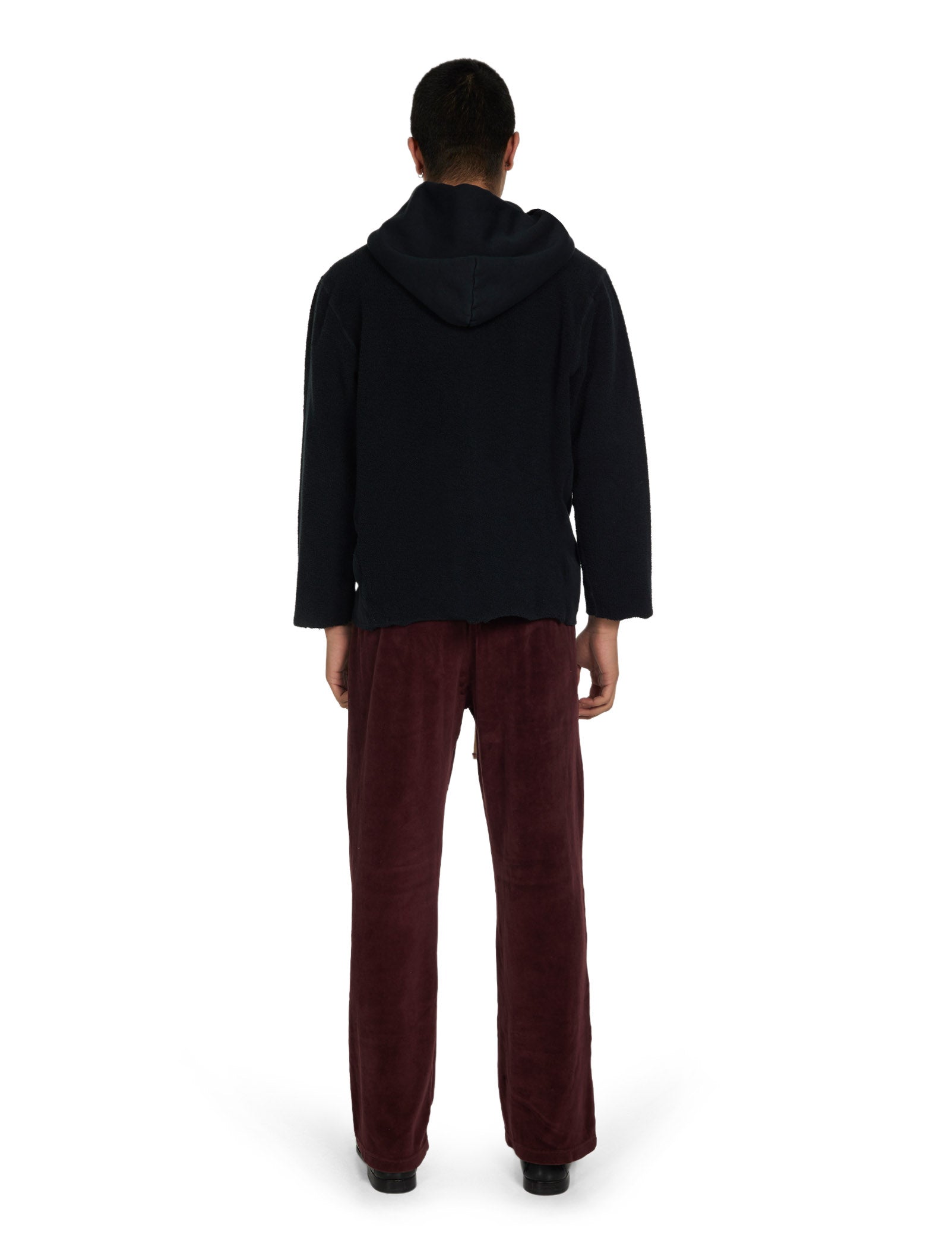 Heavyweight Inside Out Raw Zip Hoodie