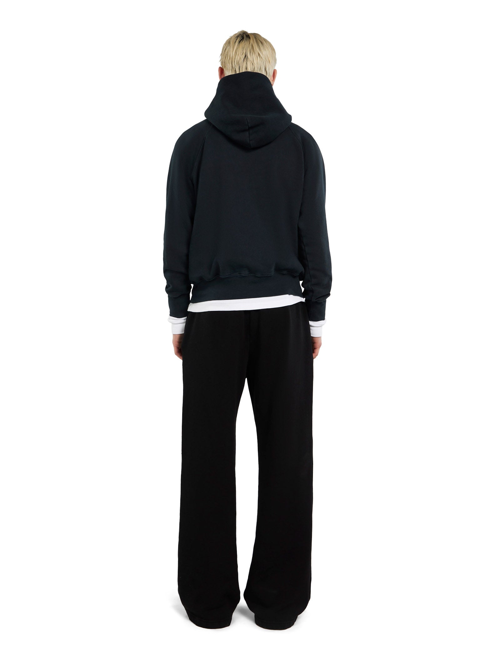 Heavyweight Half Zip Raglan Hoodie