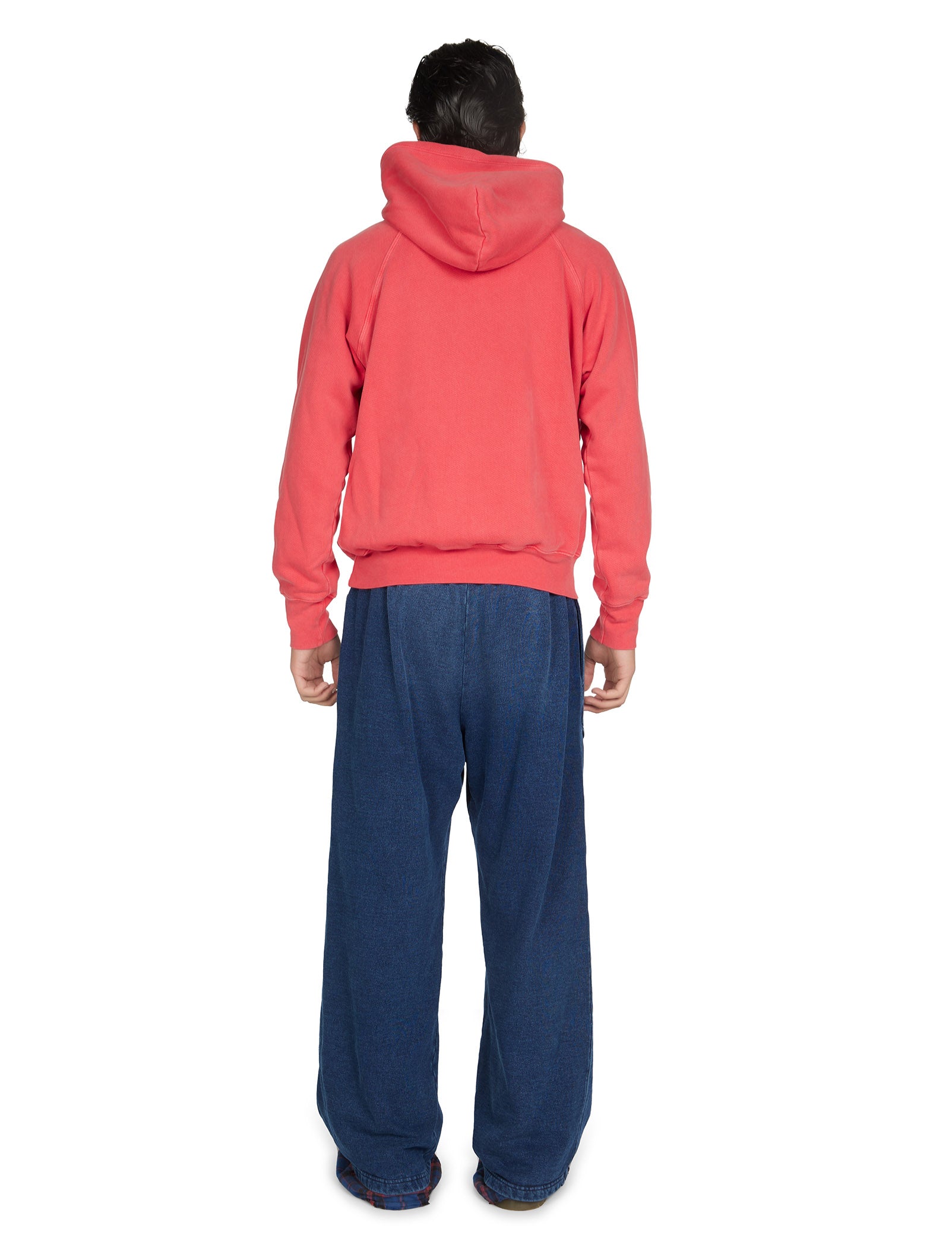 Heavyweight Half Zip Raglan Hoodie