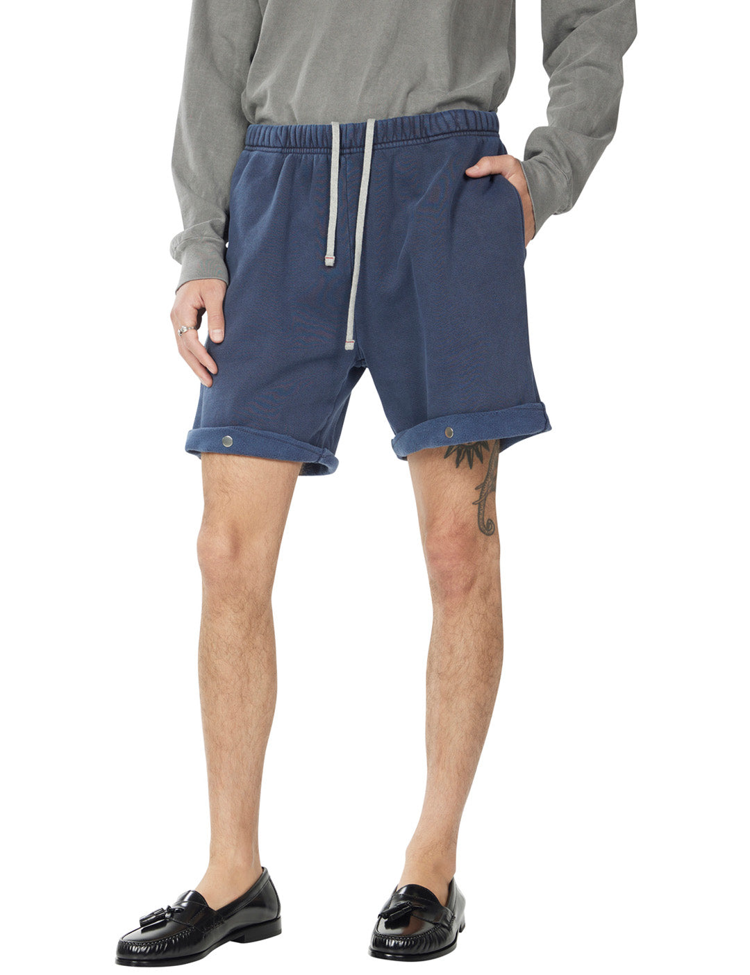 Heavyweight Snap Front Short
