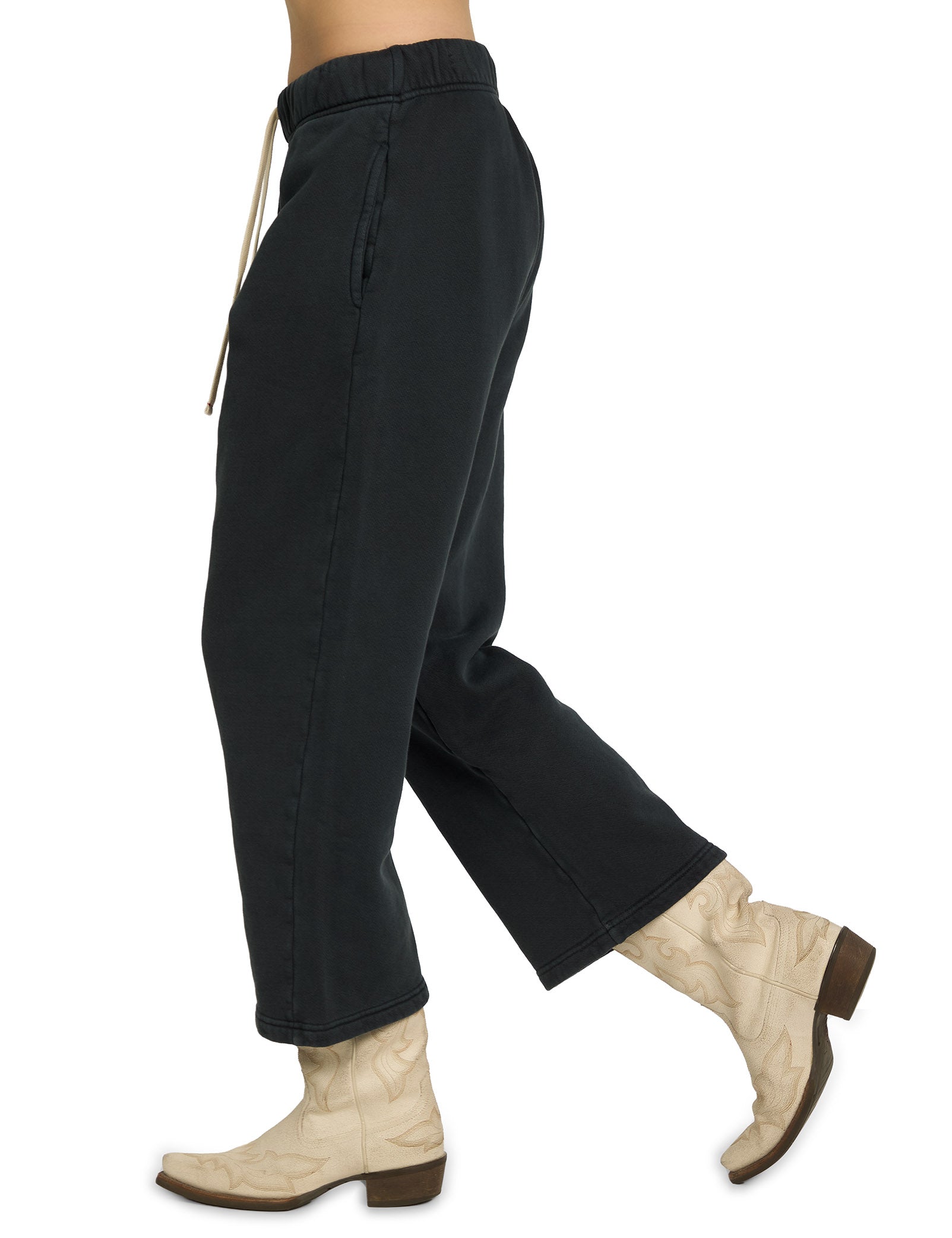 Heavyweight Cropped Relaxed Pant