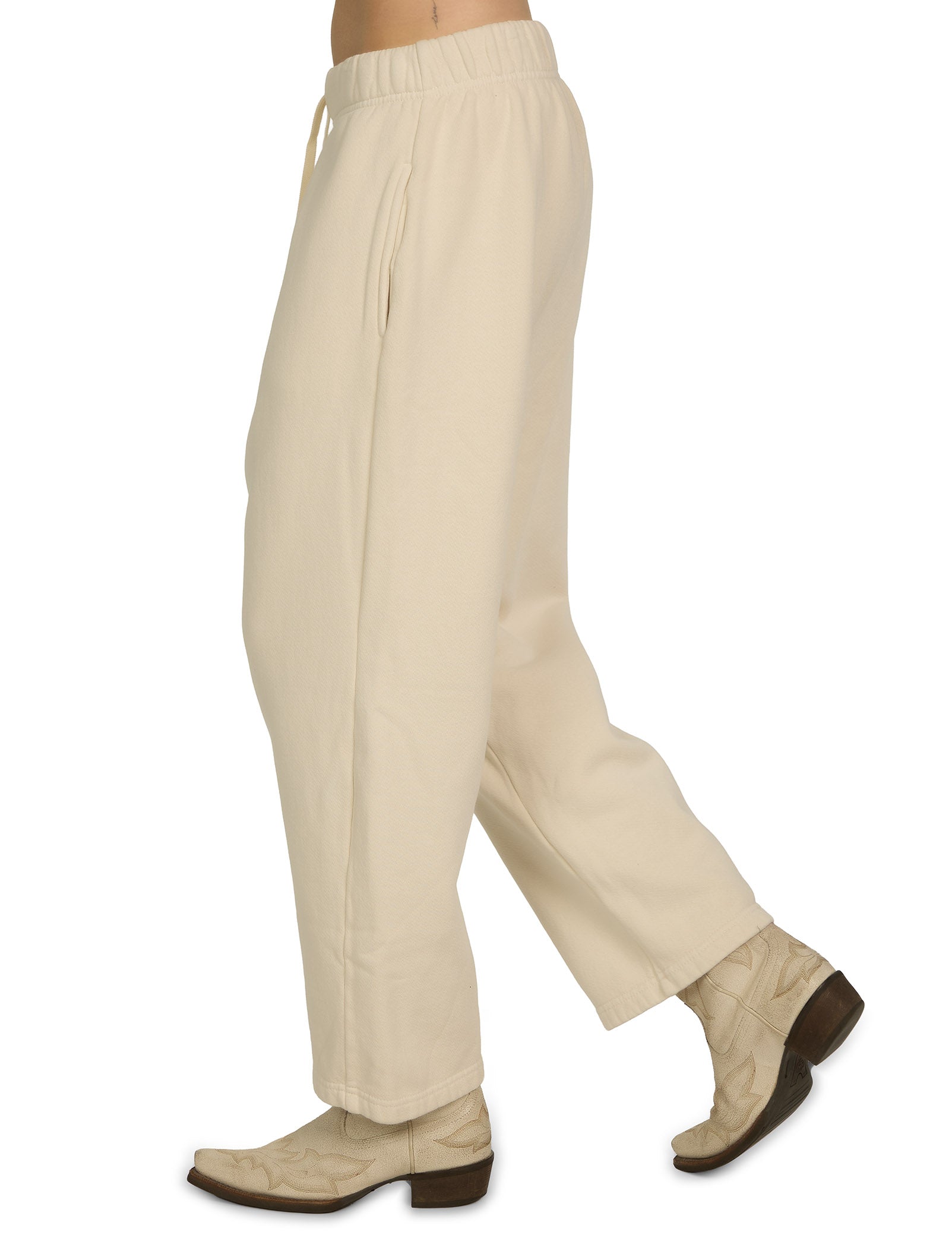 Heavyweight Cropped Relaxed Pant