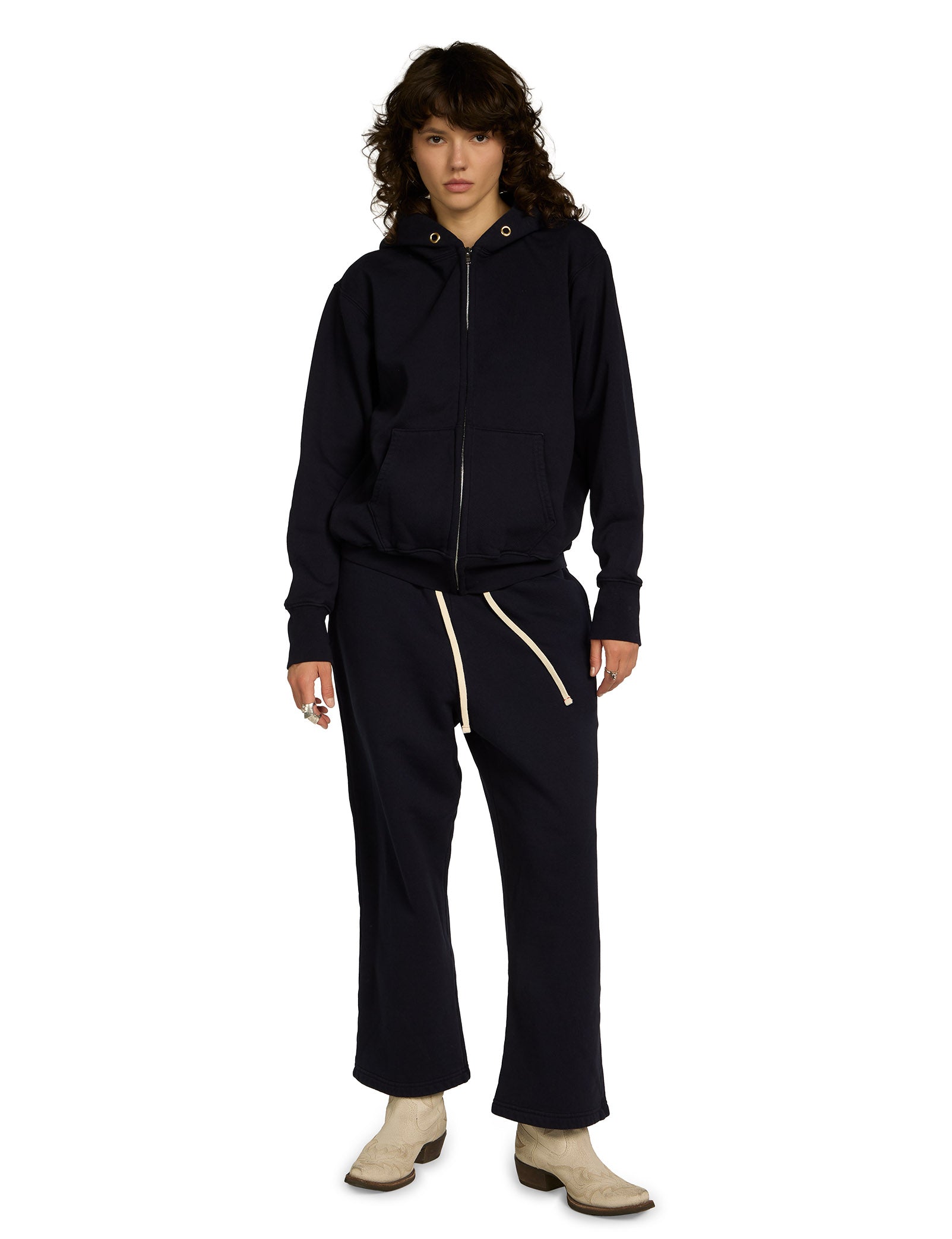 Heavyweight Cropped Relaxed Pant