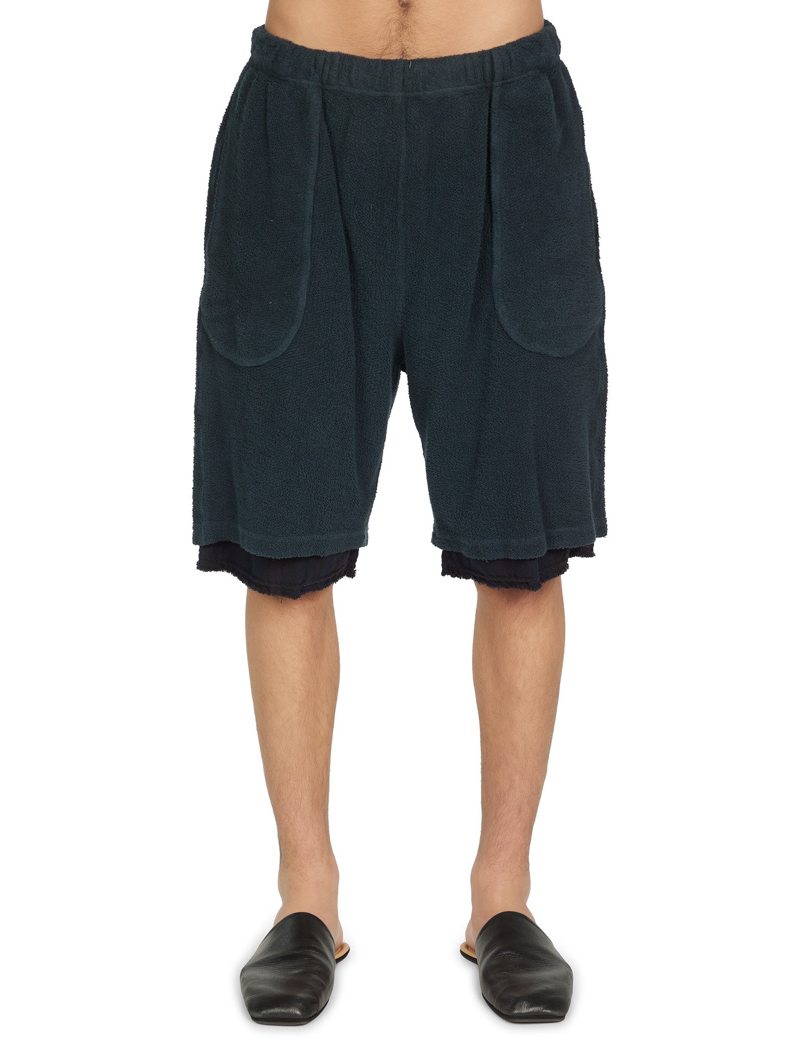 Heavyweight Invert Pocket Rider Short w/ Plaid Lining