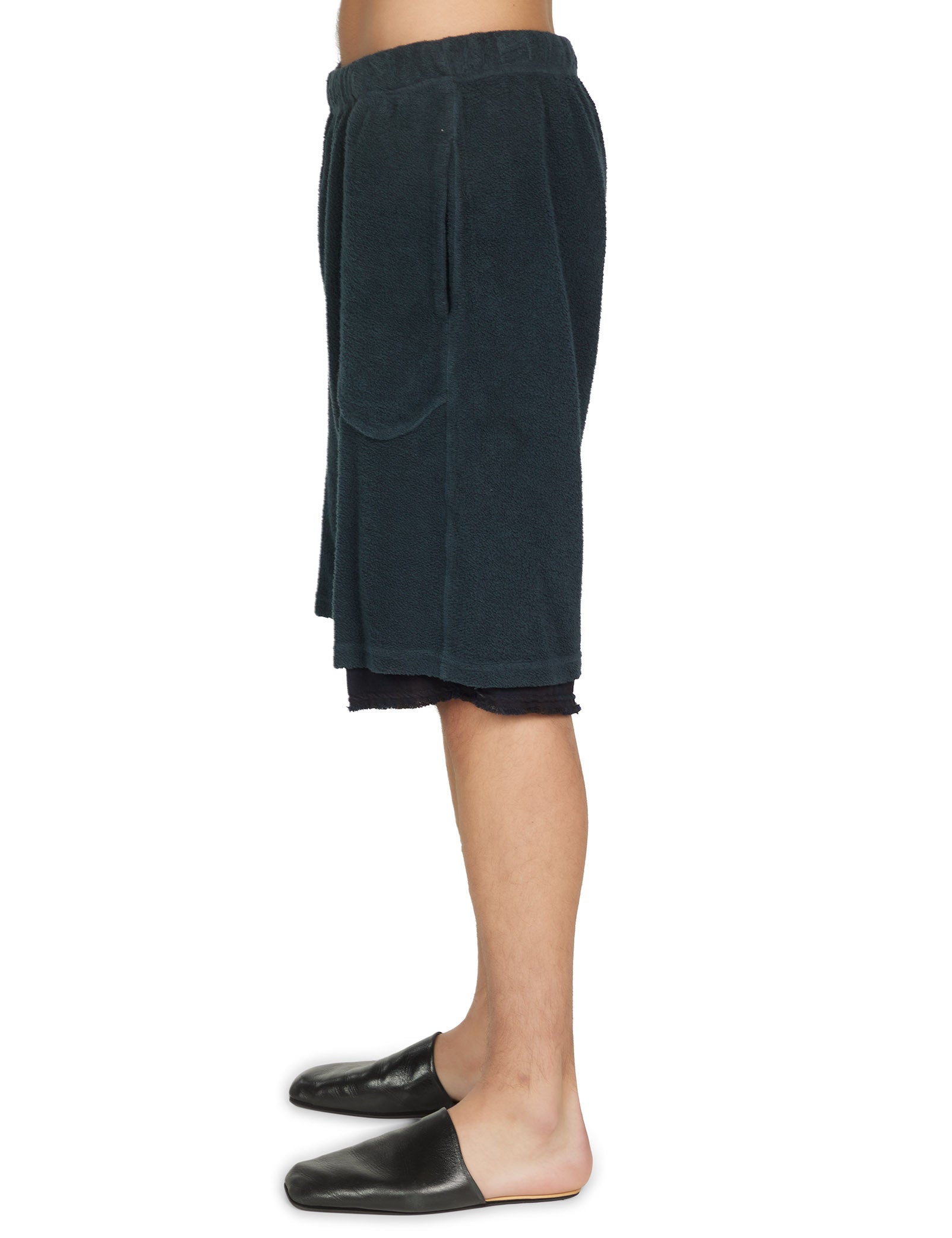 Heavyweight Invert Pocket Rider Short w/ Plaid Lining