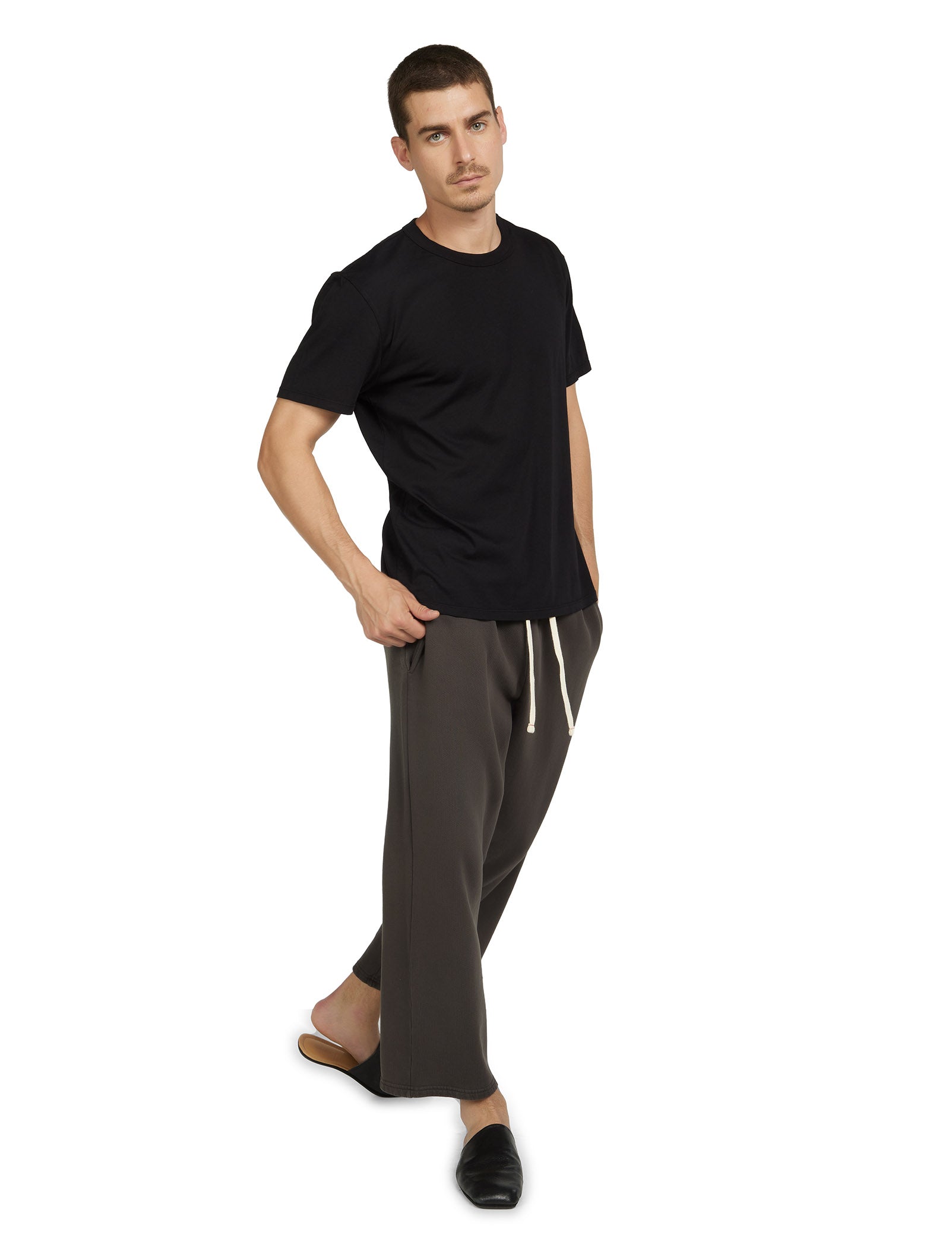 Lightweight Binded Neck Tee