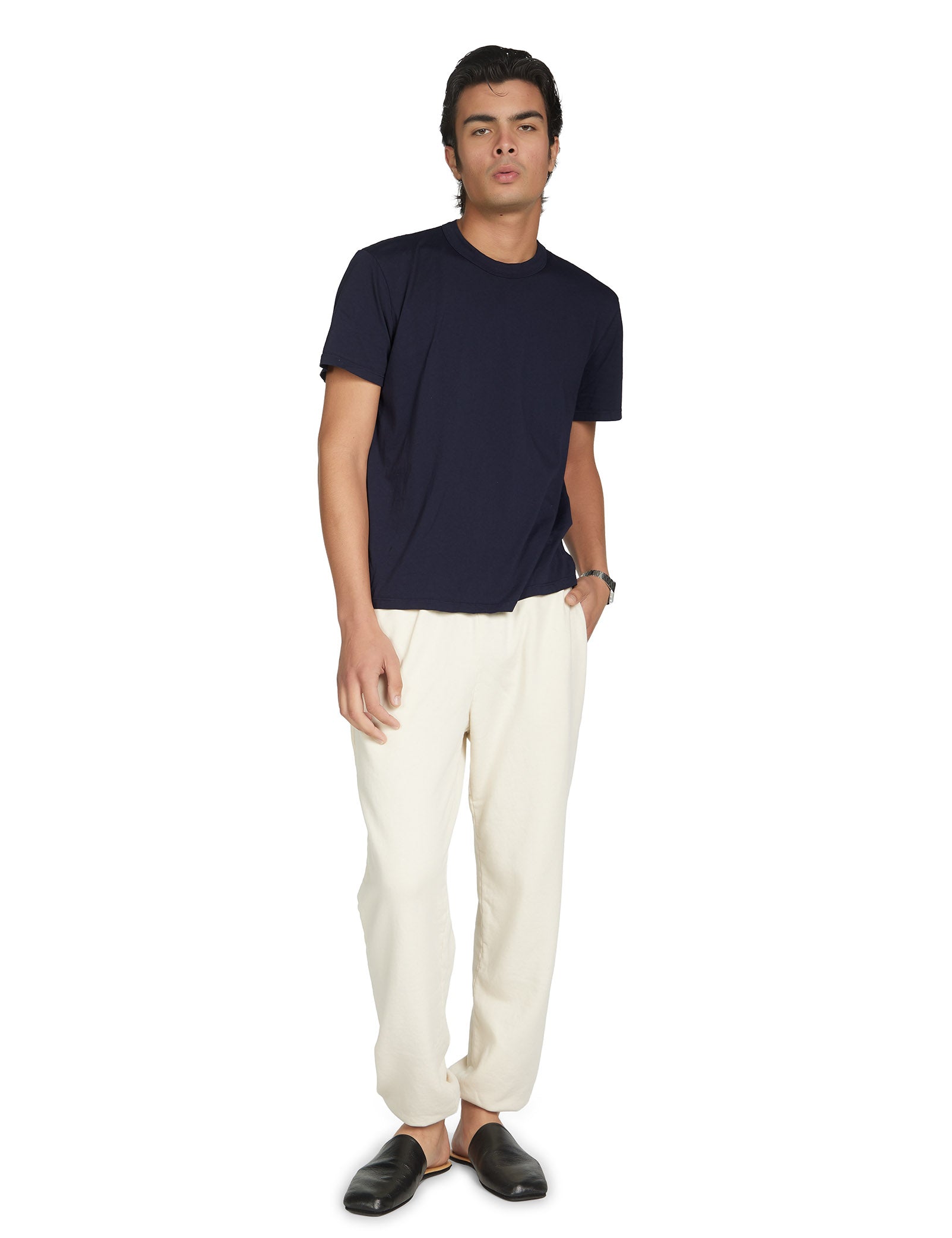 Lightweight Binded Neck Tee