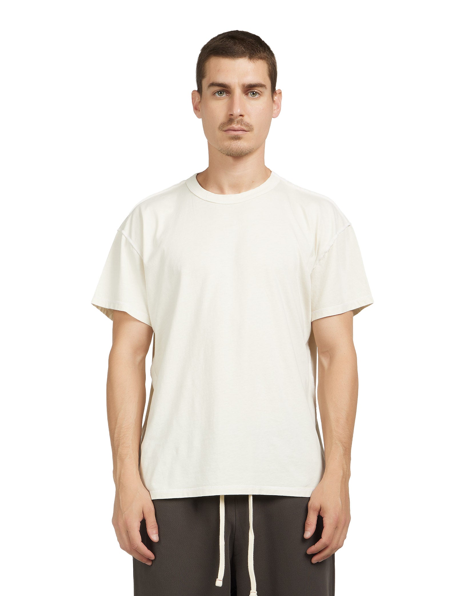 Lightweight Binded Neck Inside Out Tee