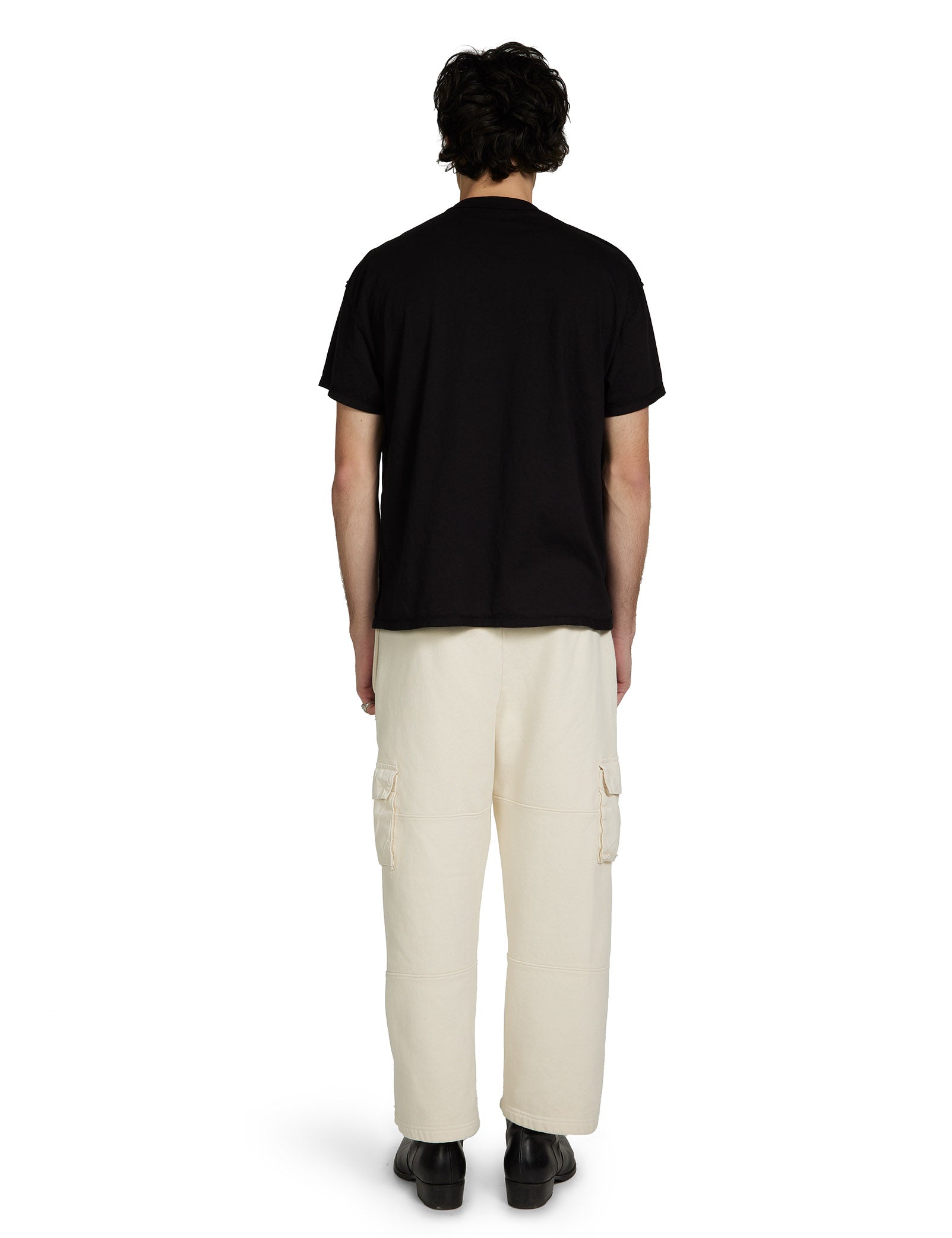 Lightweight Binded Neck Inside Out Tee