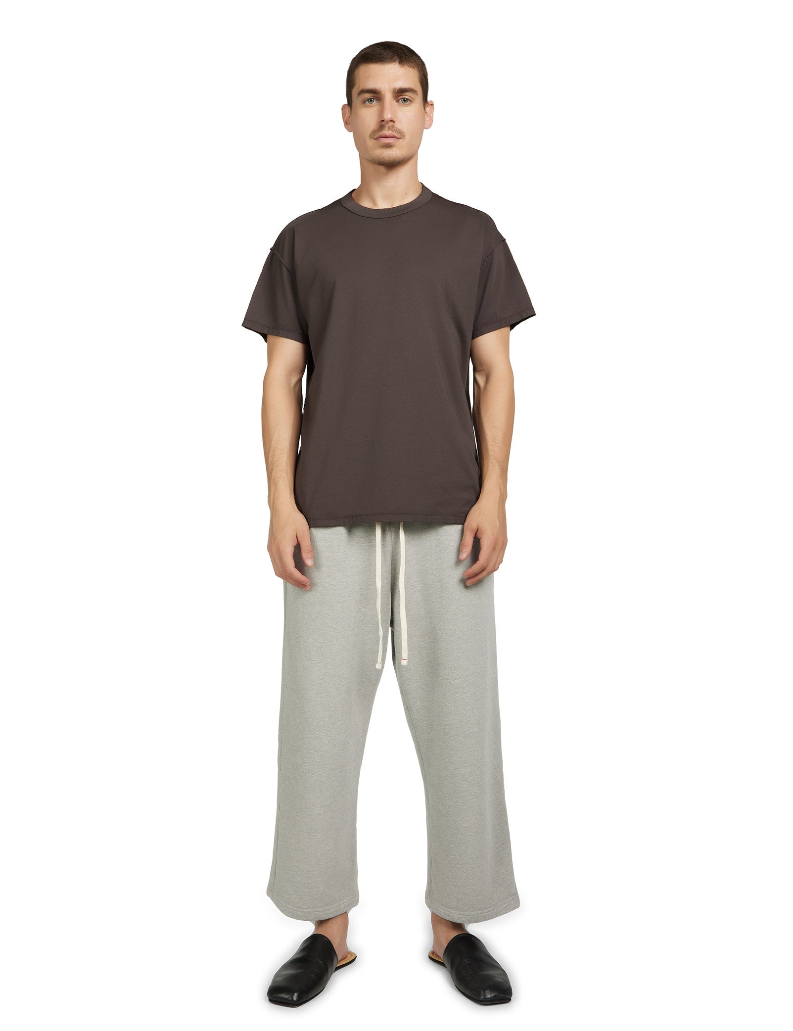 Lightweight Binded Neck Inside Out Tee