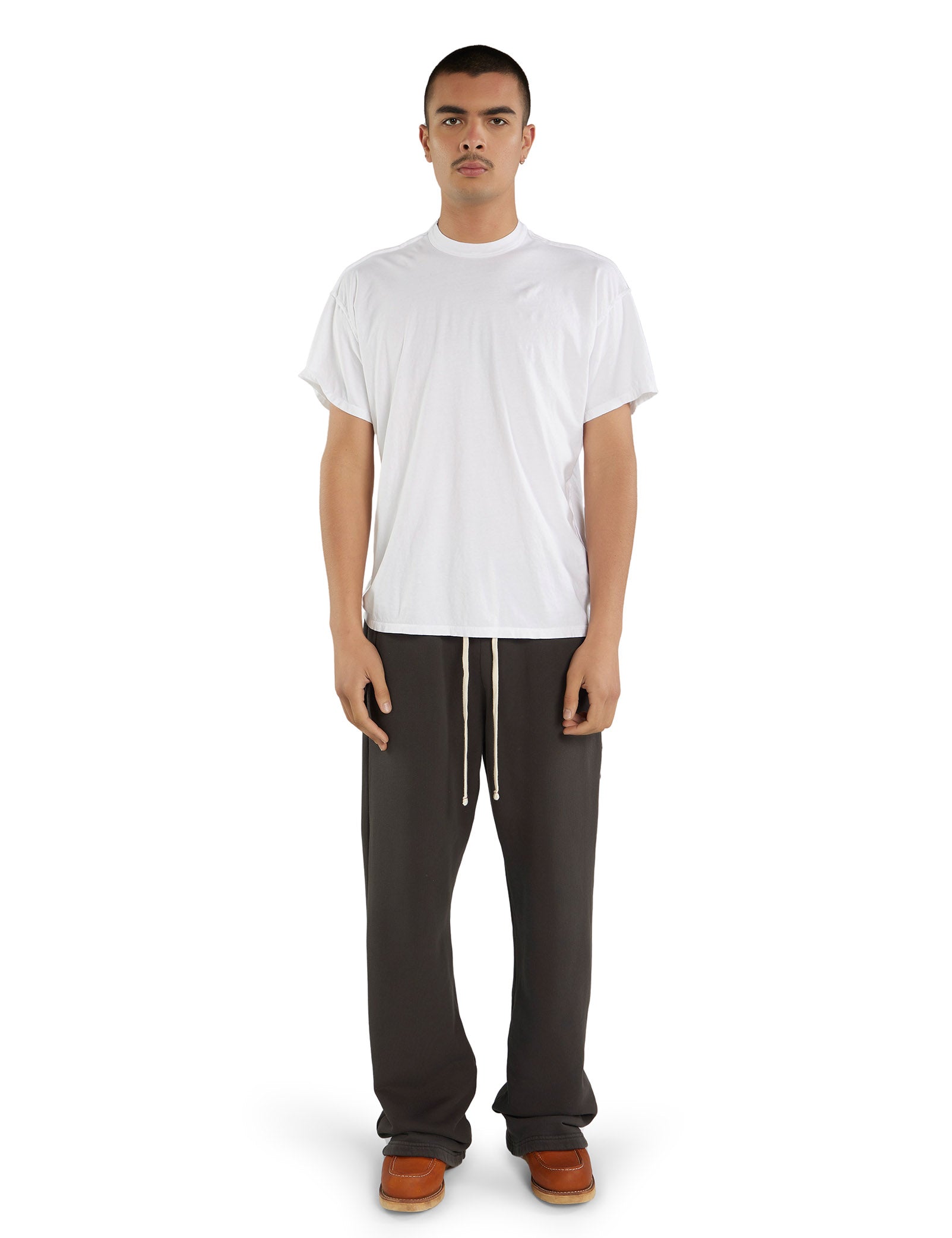 Lightweight Binded Neck Inside Out Tee